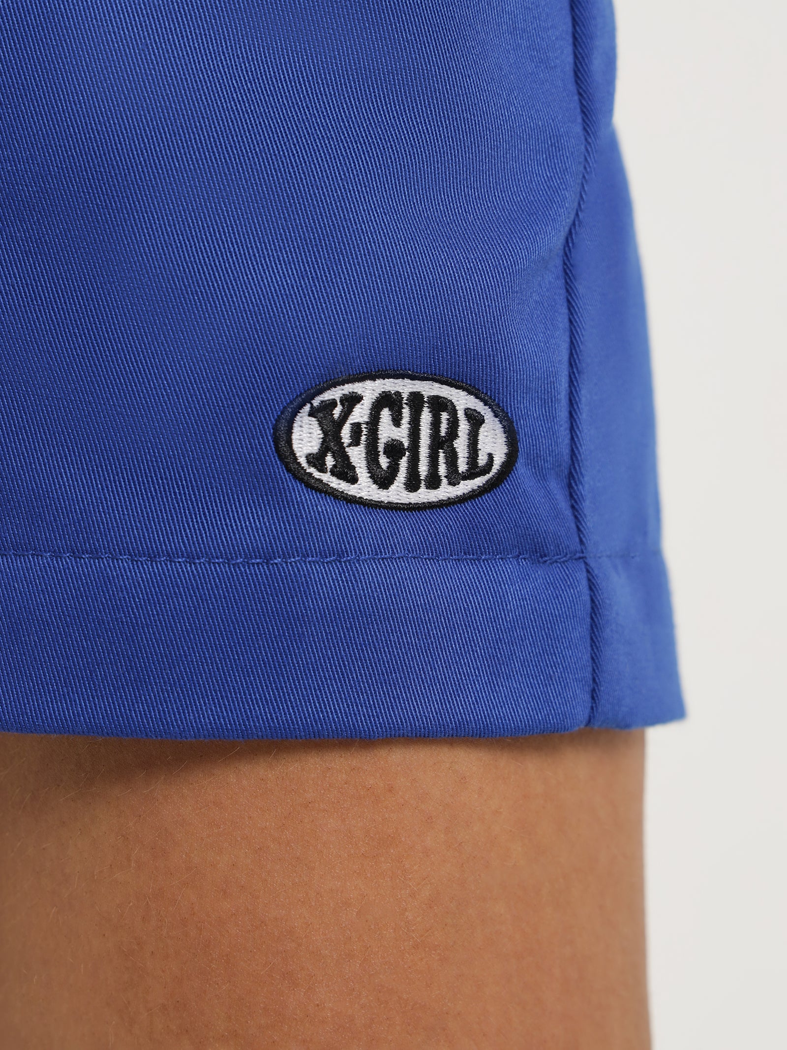 94 Mini Skirt in Electric Blue