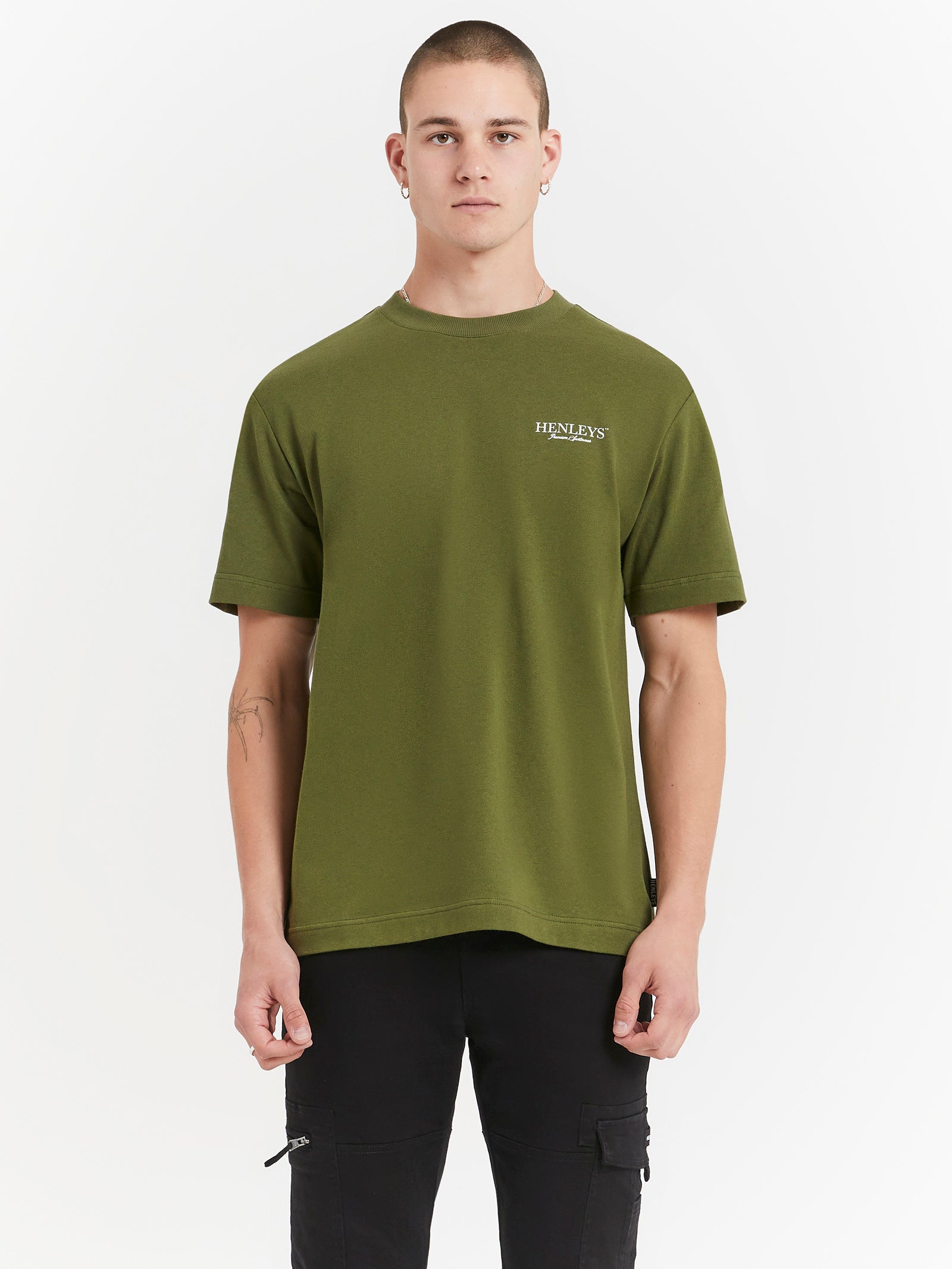 Crest T-Shirt in Khaki