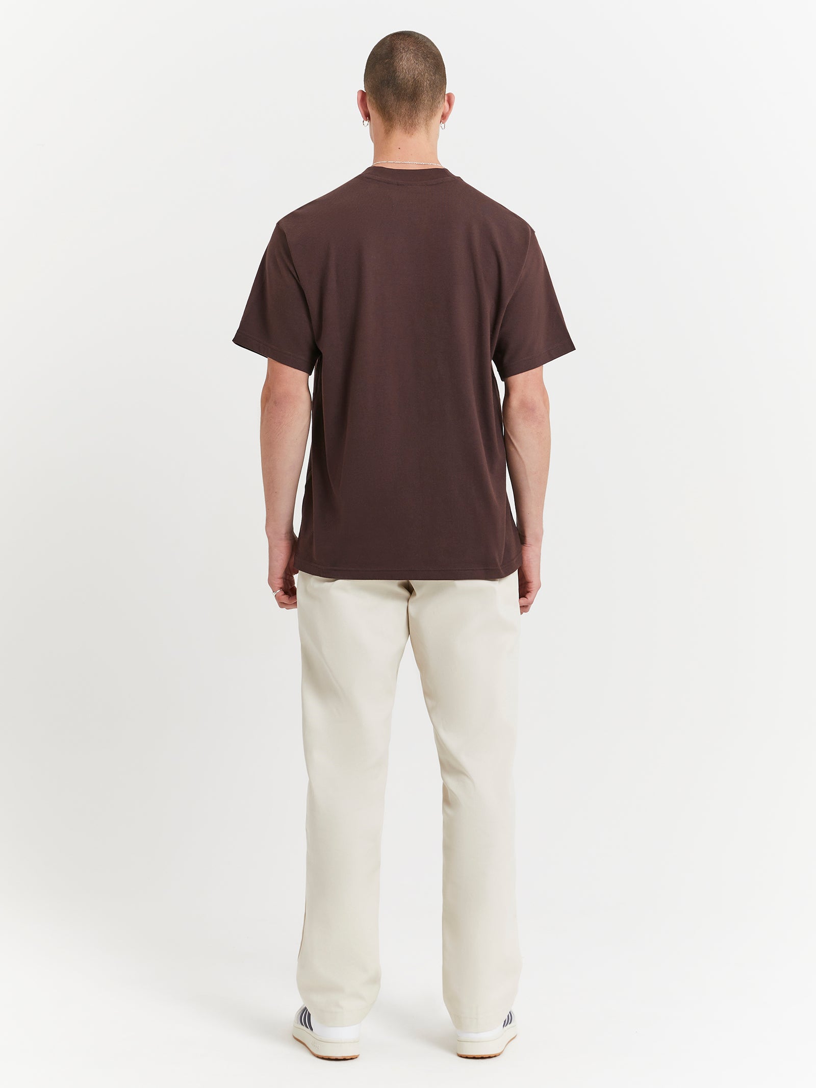 Adicolor Contempo T-Shirt in Shadow Brown