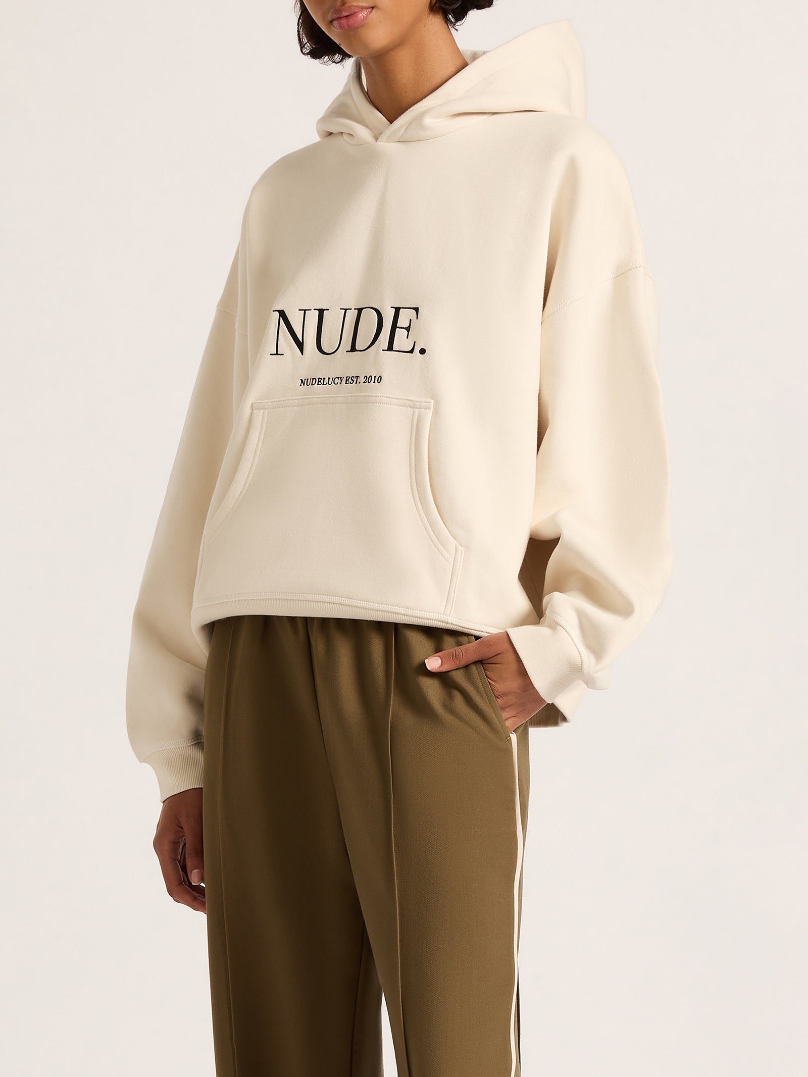 Nude. Hoodie