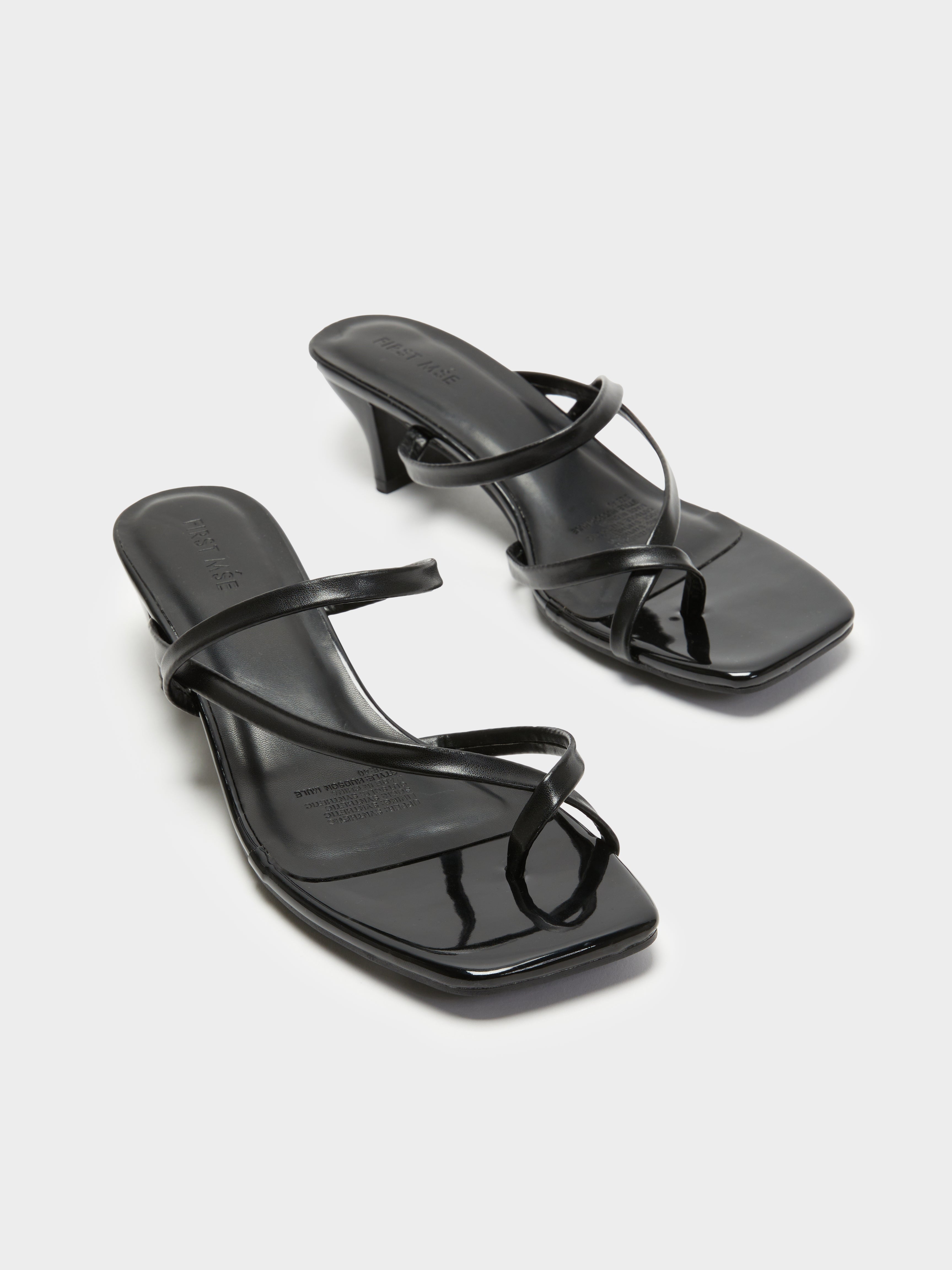 Hudson Mules in Black