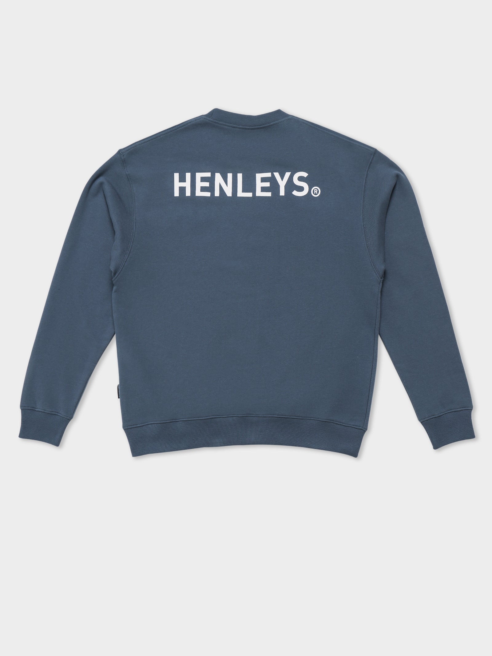 Classic Logo Crew Sweater in Blueberry