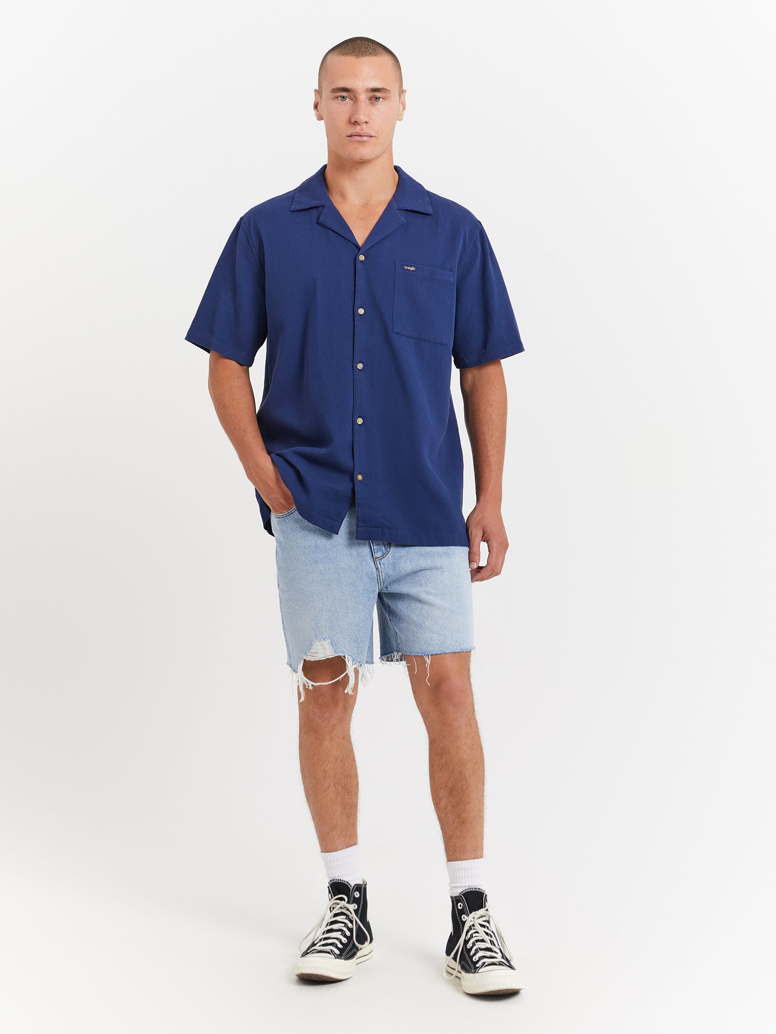 Slacker Shorts in Blue Crush