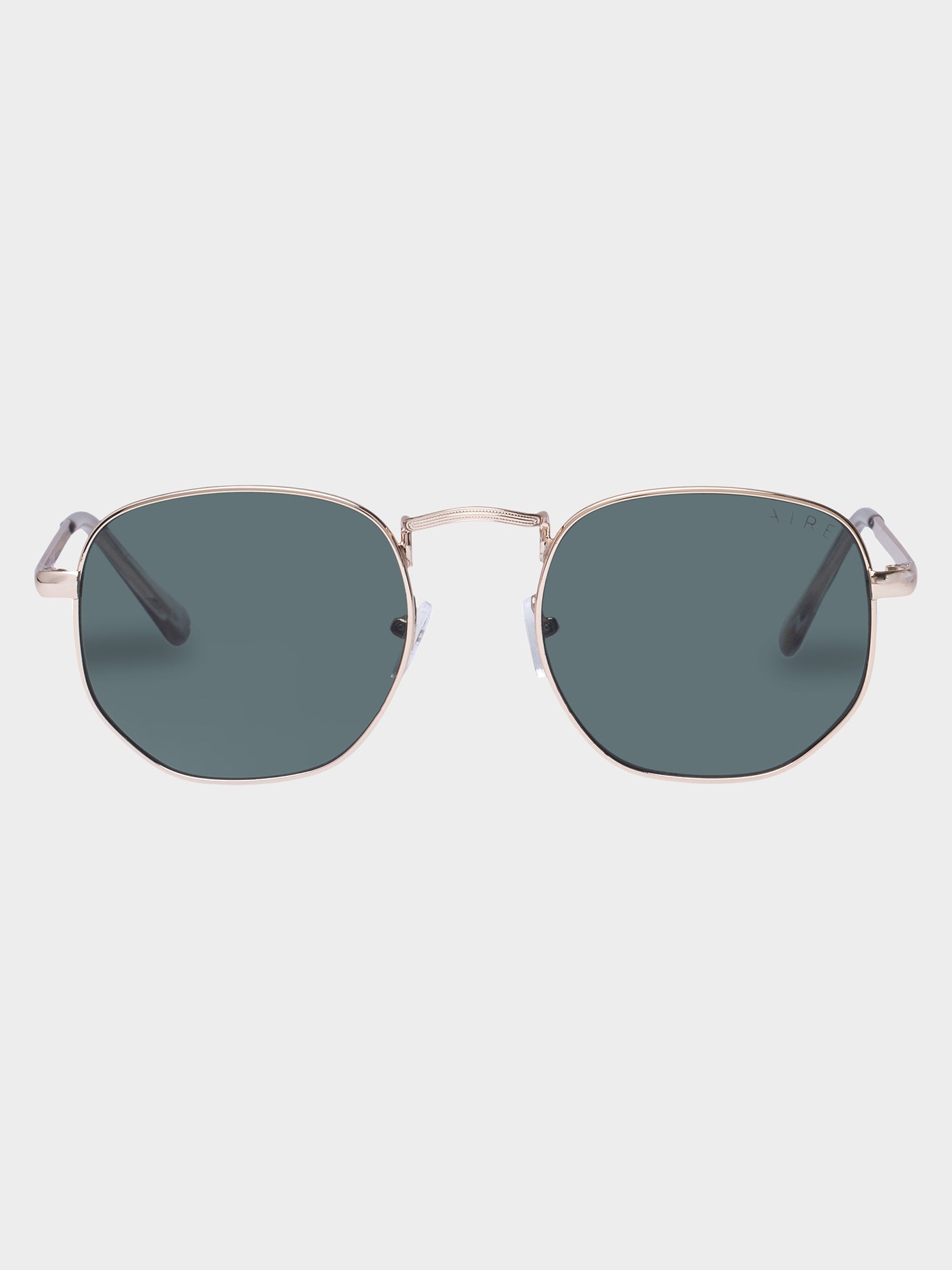 Sagitta Sunglasses in Gold Green Mono