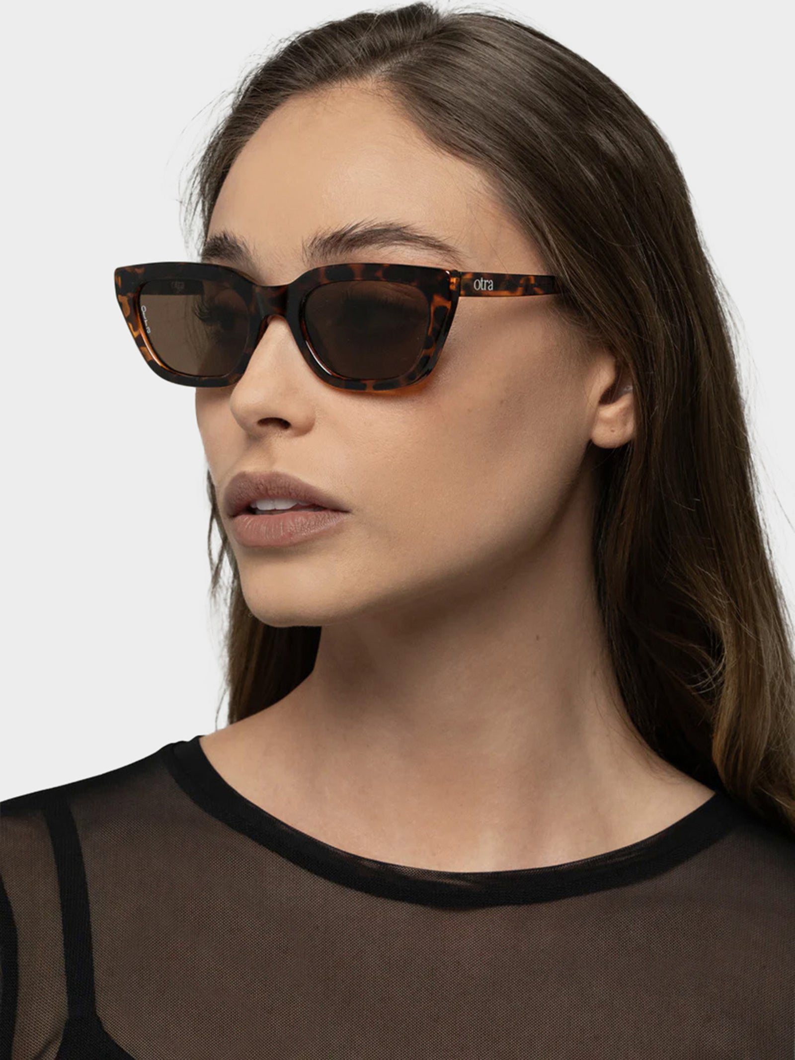 Nove Sunglasses in Tort Brown