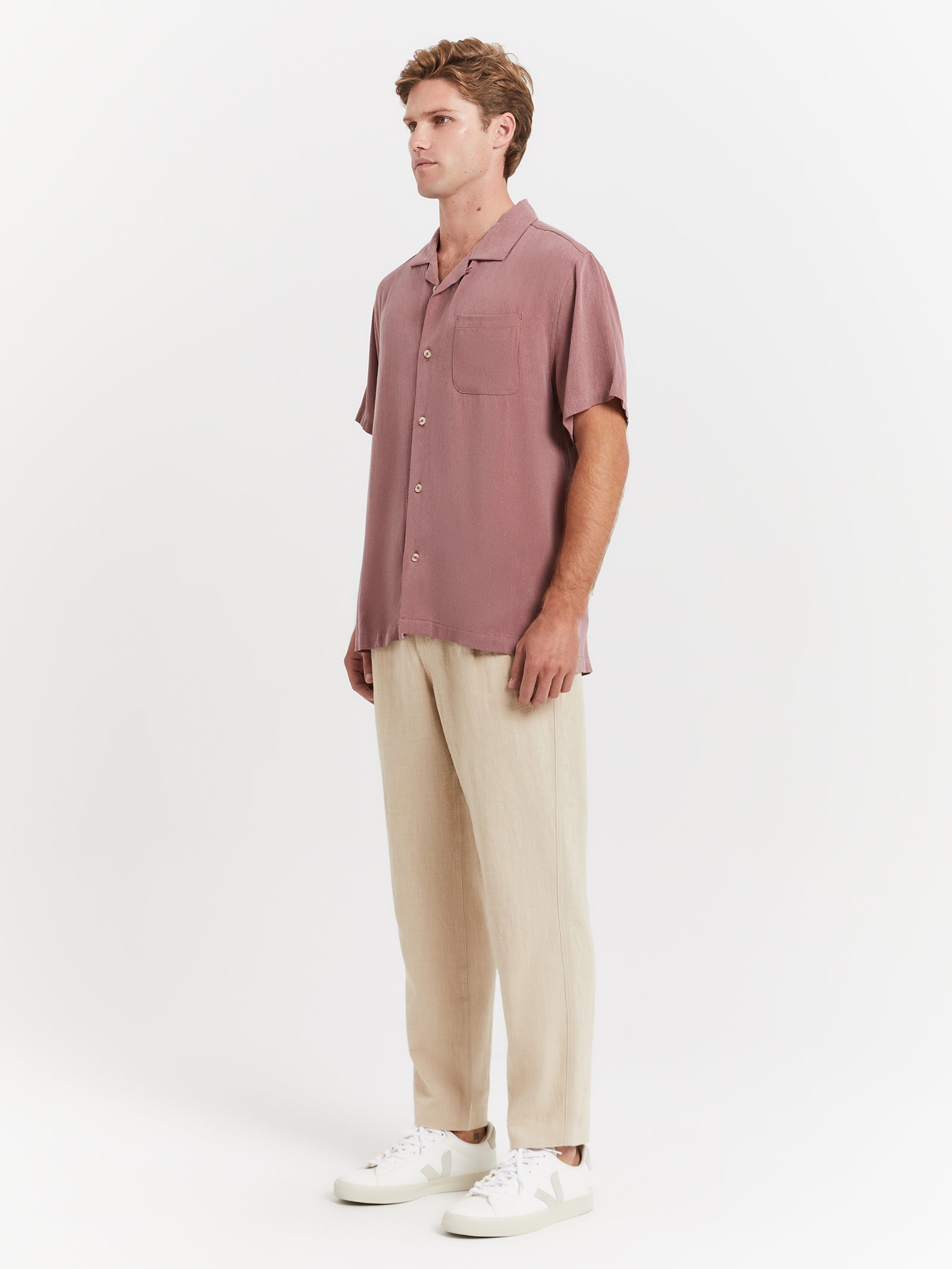 Dion Shirt in Hibiscus