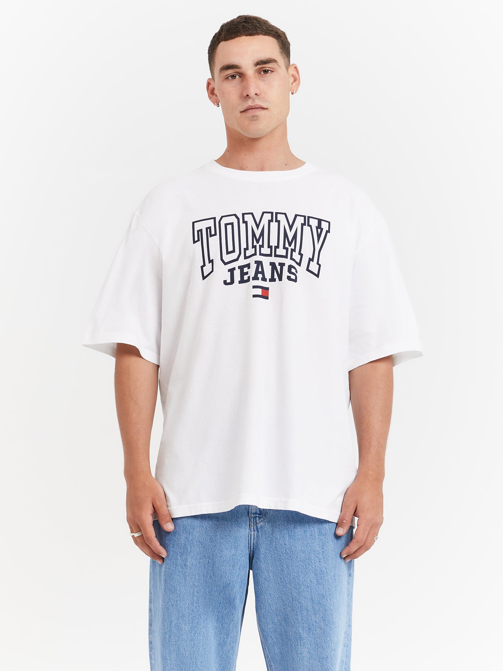 Skate Entry Graphic T-Shirt in White