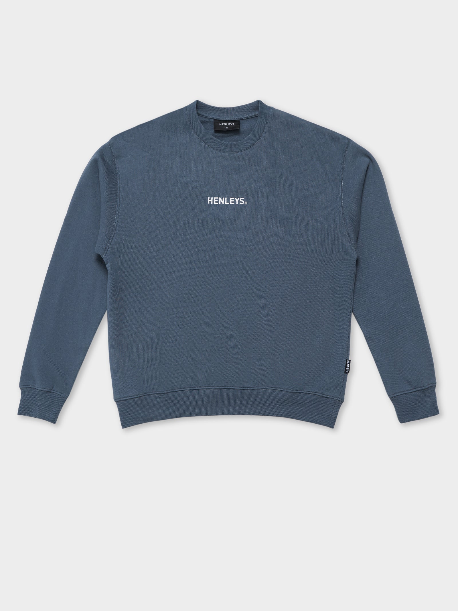 Classic Logo Crew Sweater in Blueberry