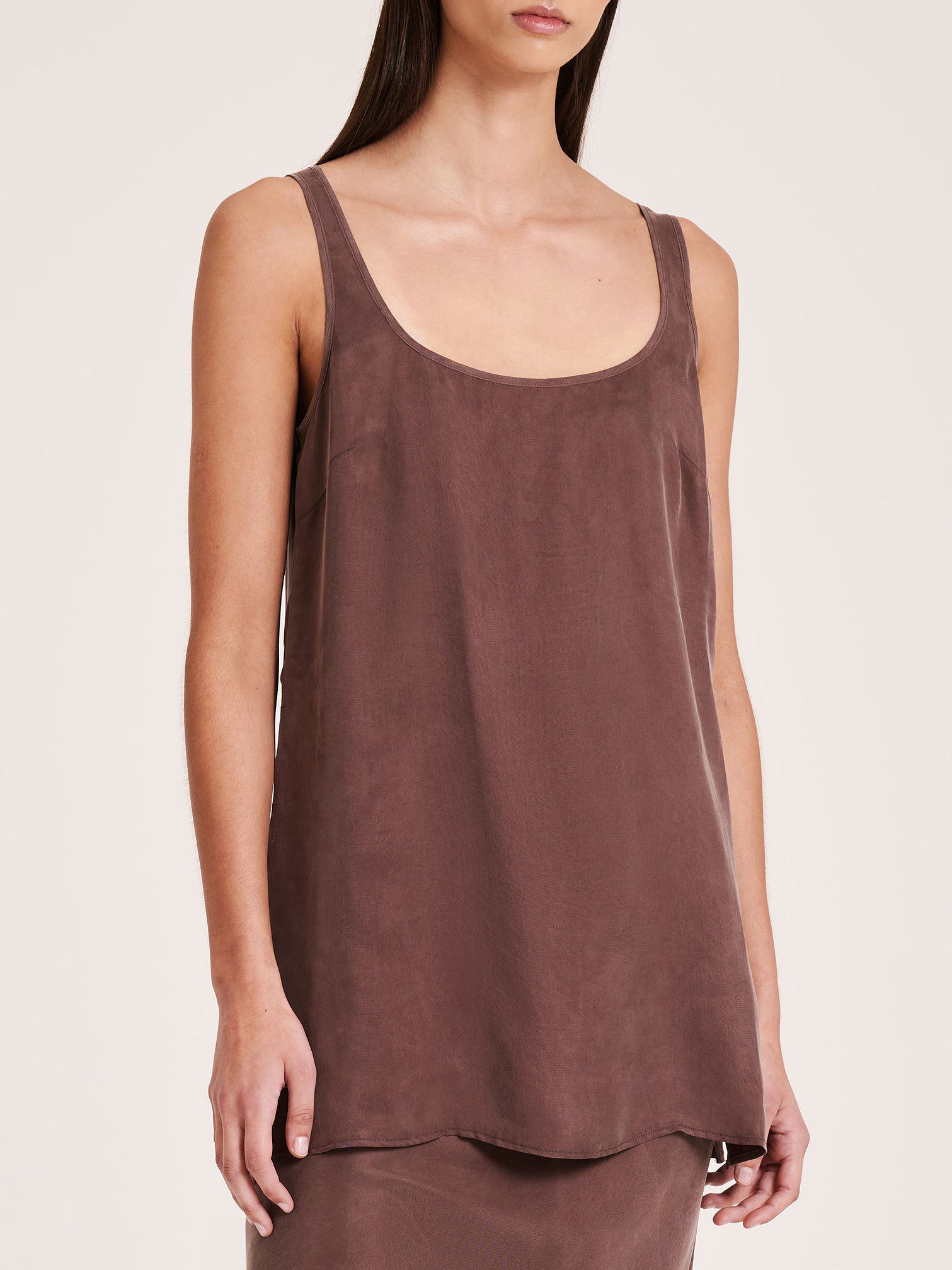 Ren Cupro Tunic in Chico