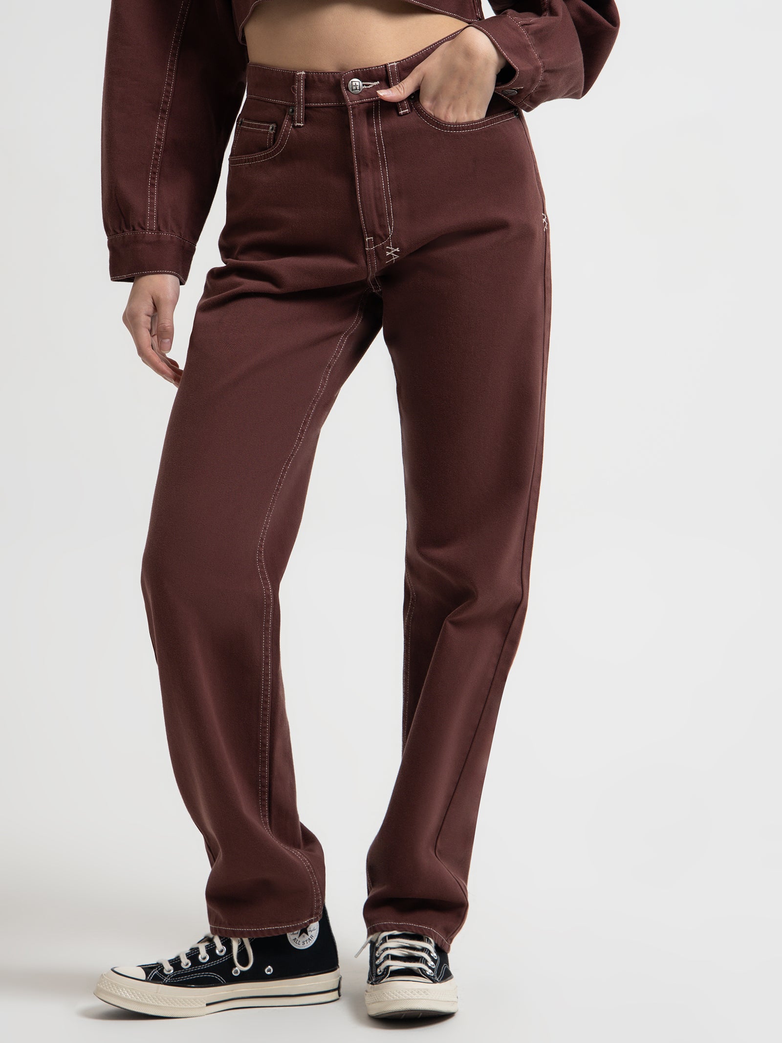 Playback Andora Jeans in Russet