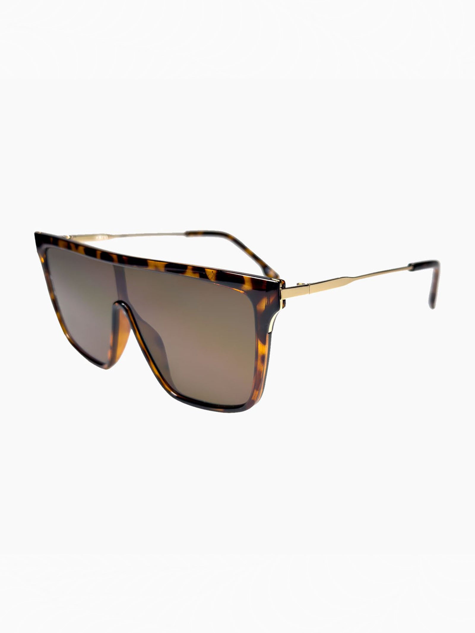 Indi Sunglasses in Tort & Brown