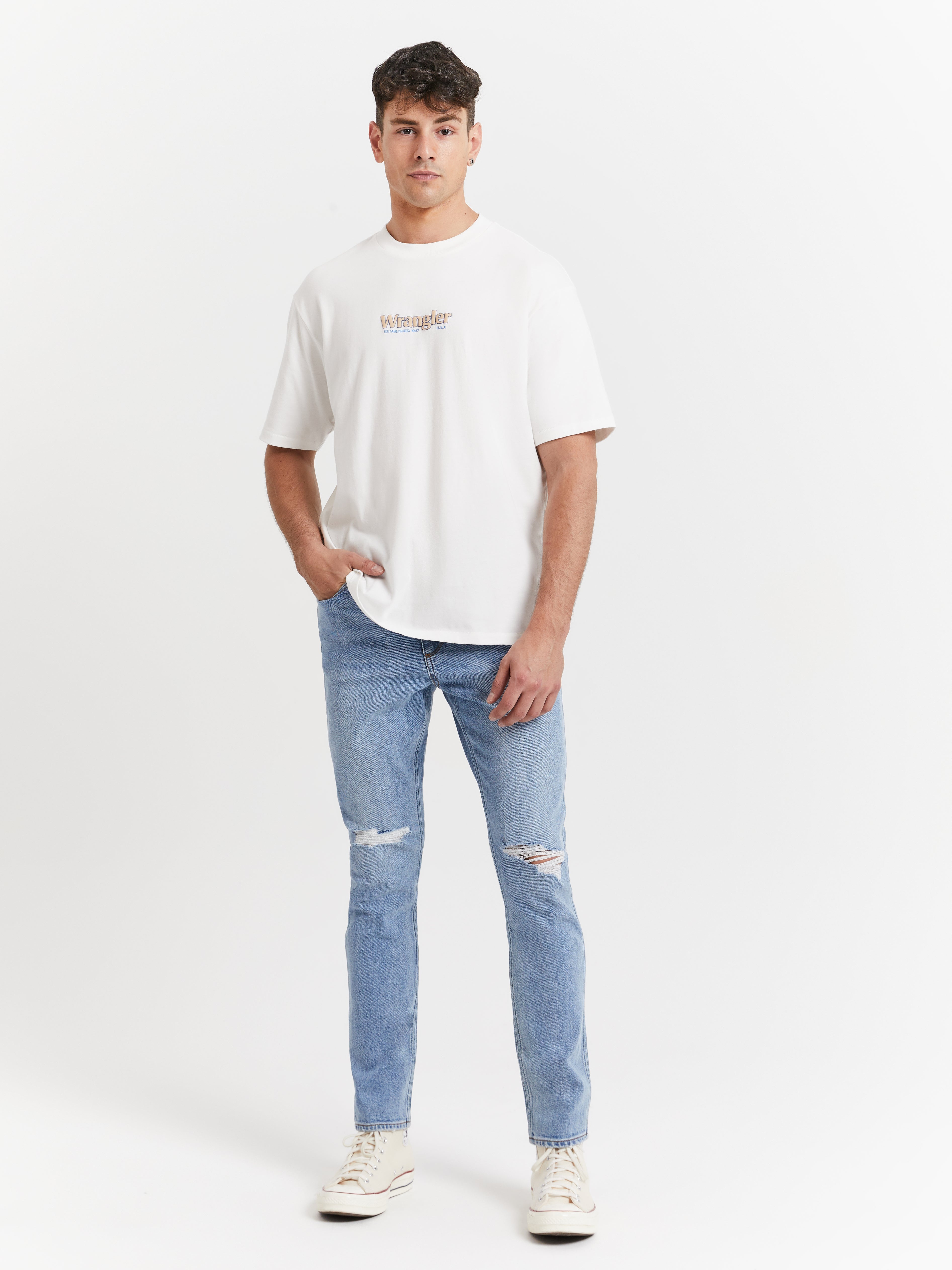 Sid Smash Jeans in Mystify Blue Denim