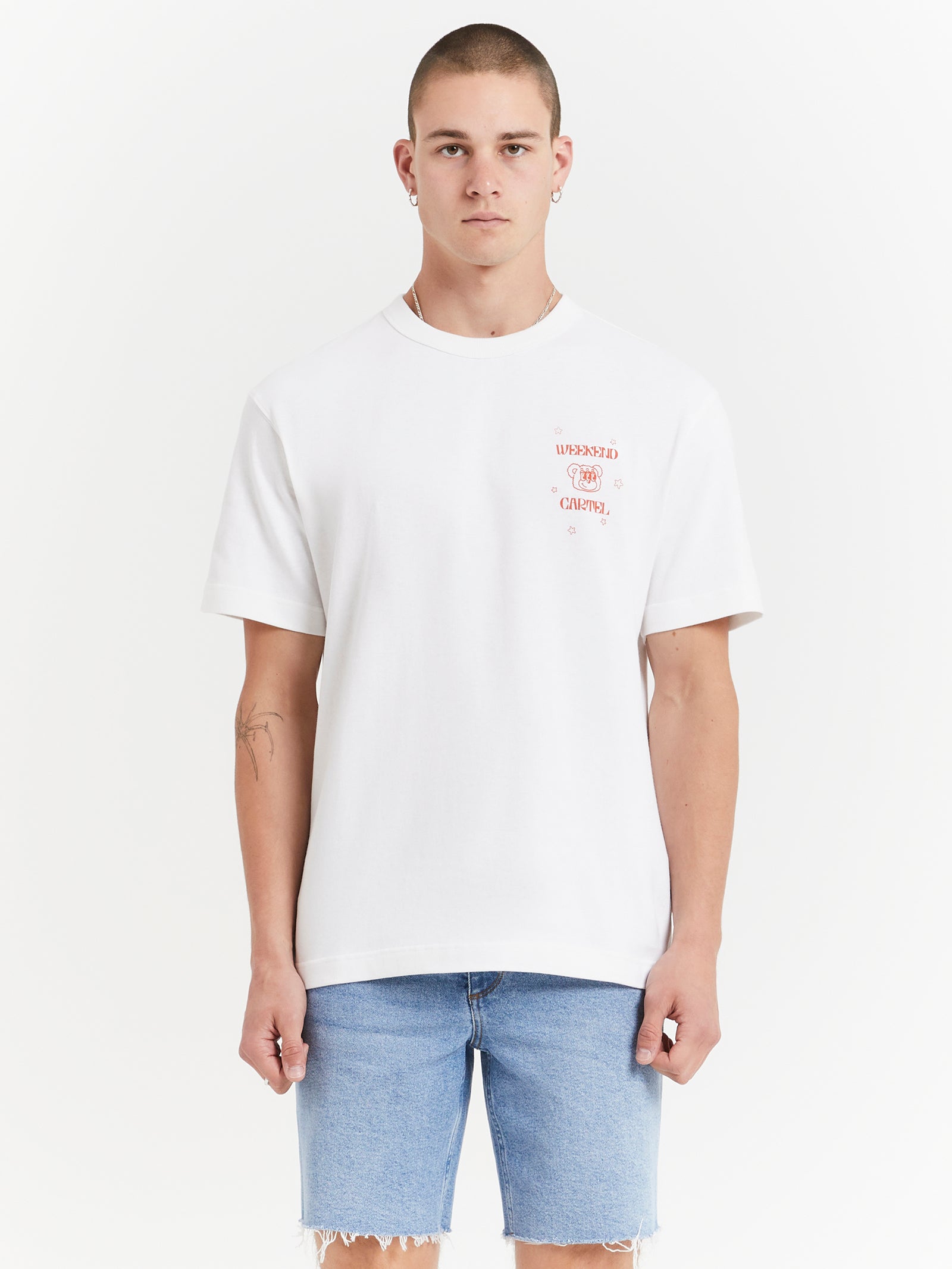 Kickflip T-Shirt in White