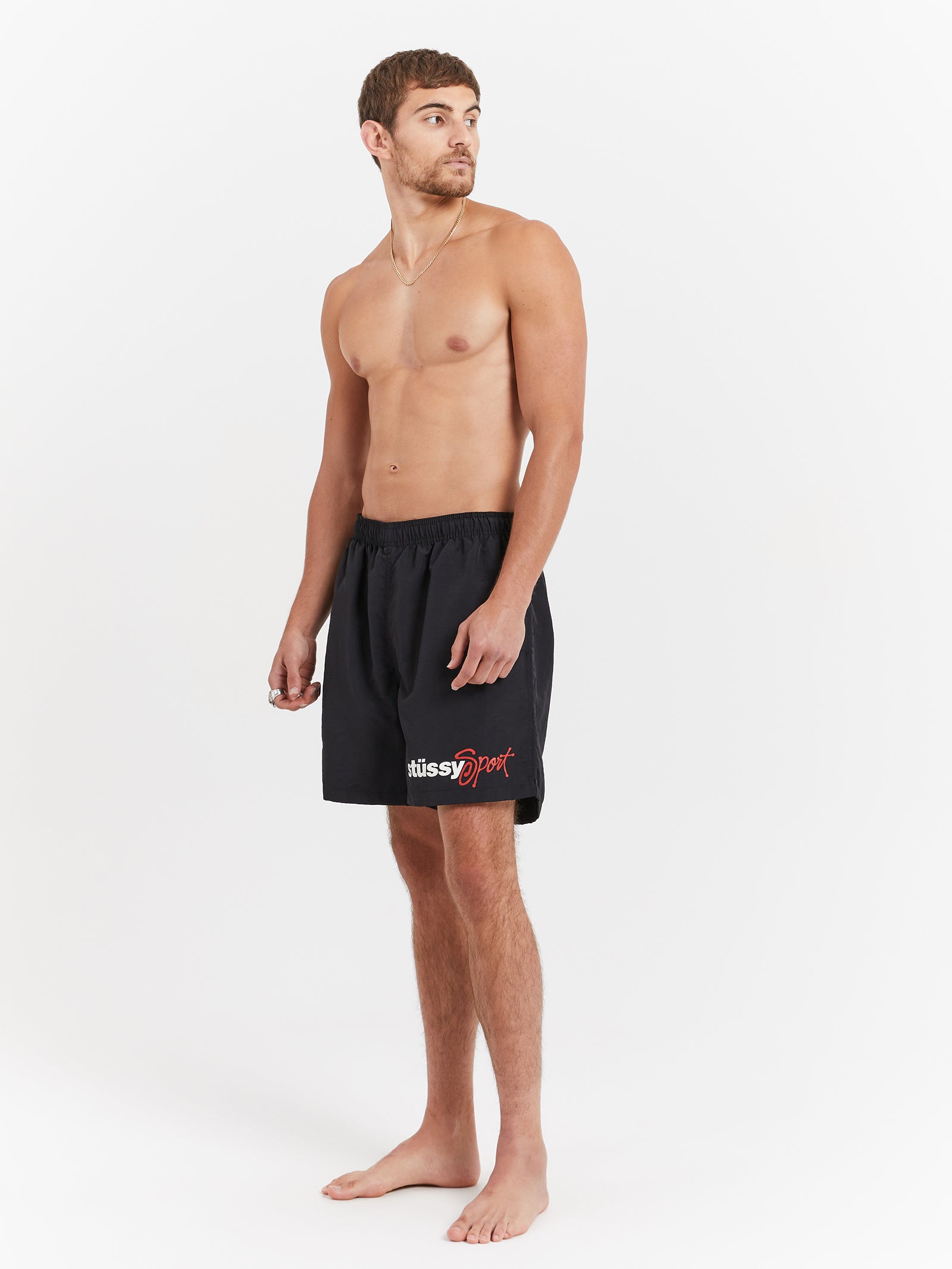 Stussy Sport Watershorts in Black