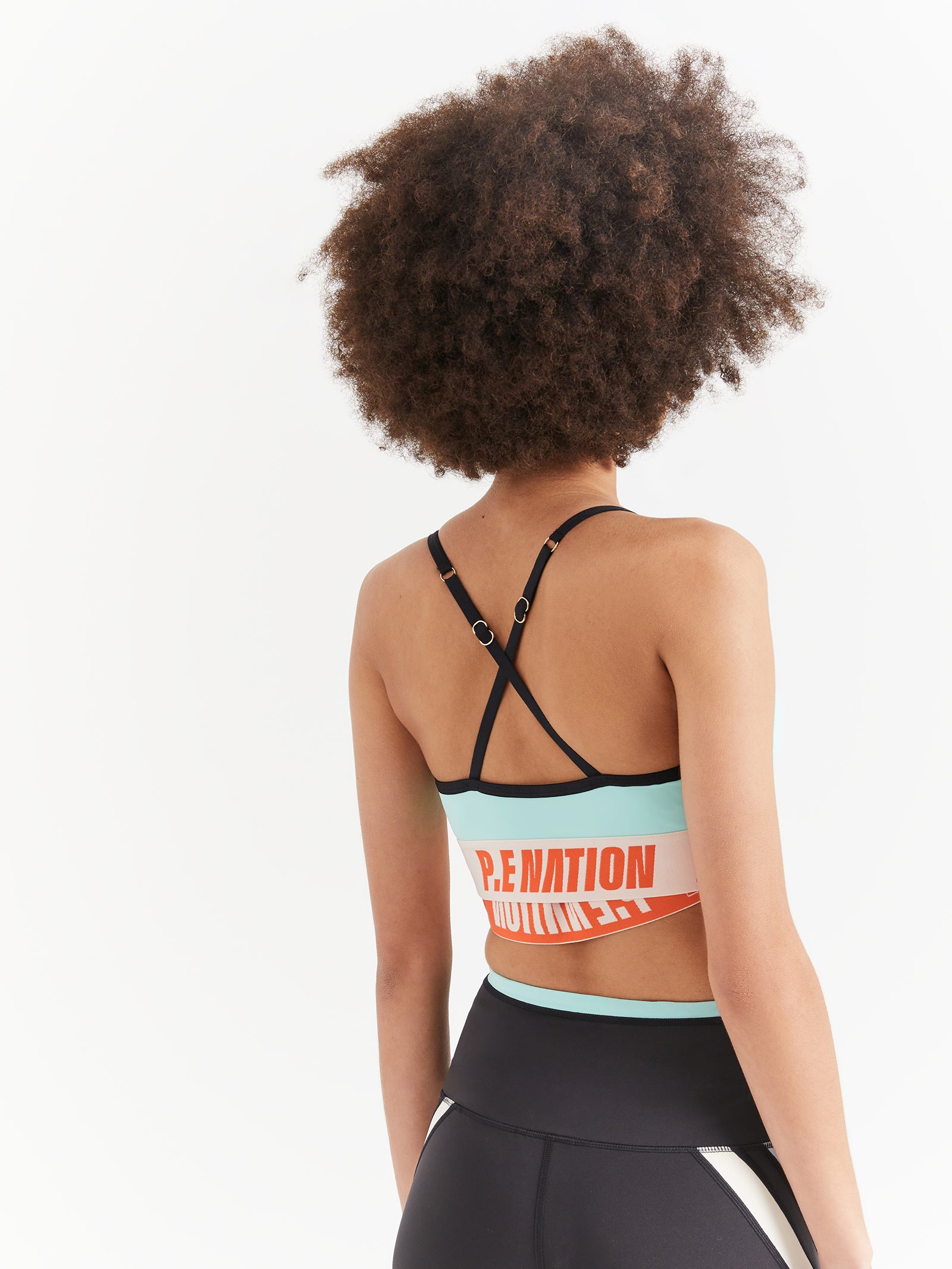 Overland Sports Bra in Aqua