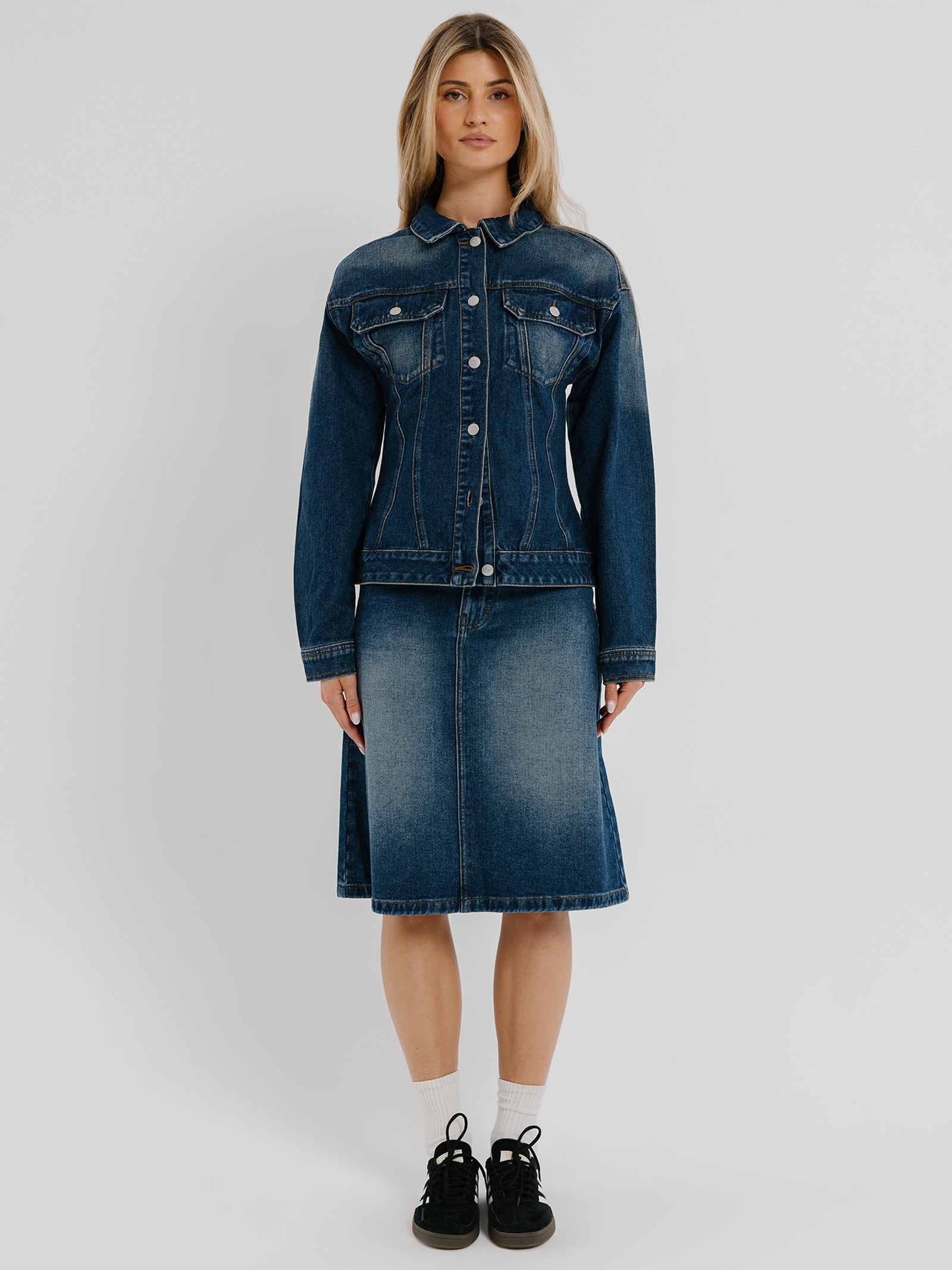 Alec Denim Skirt