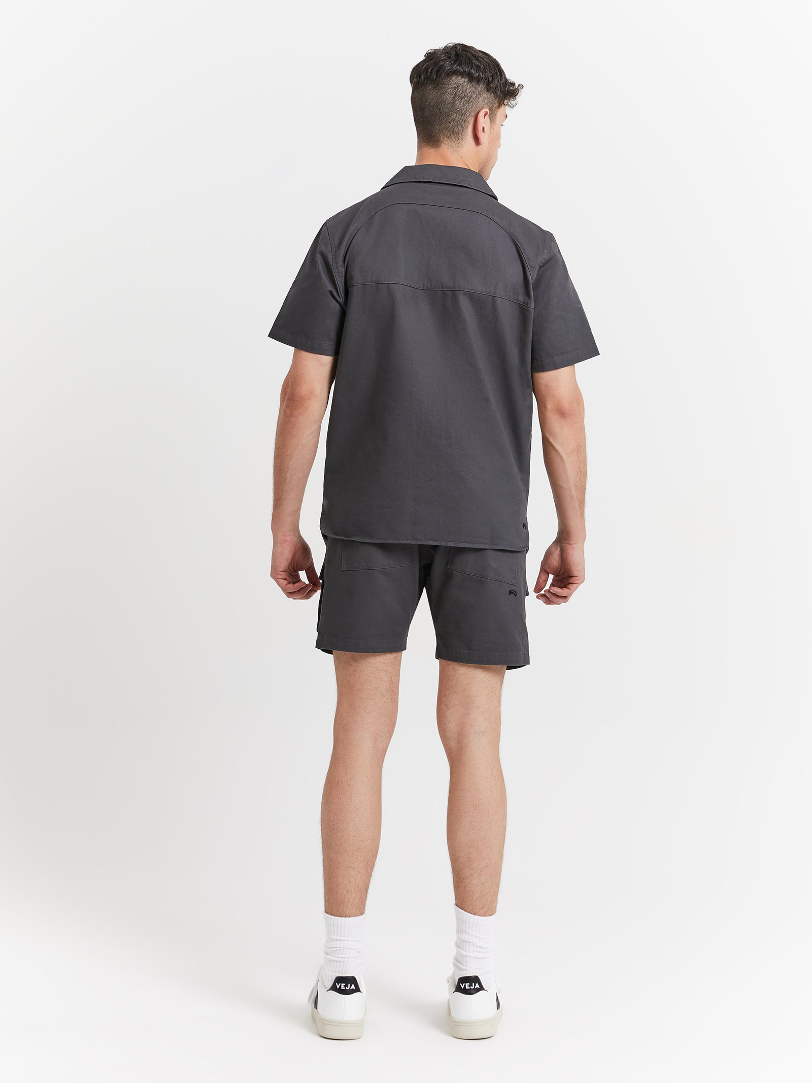 Coast Cargo Shorts in Slate Grey