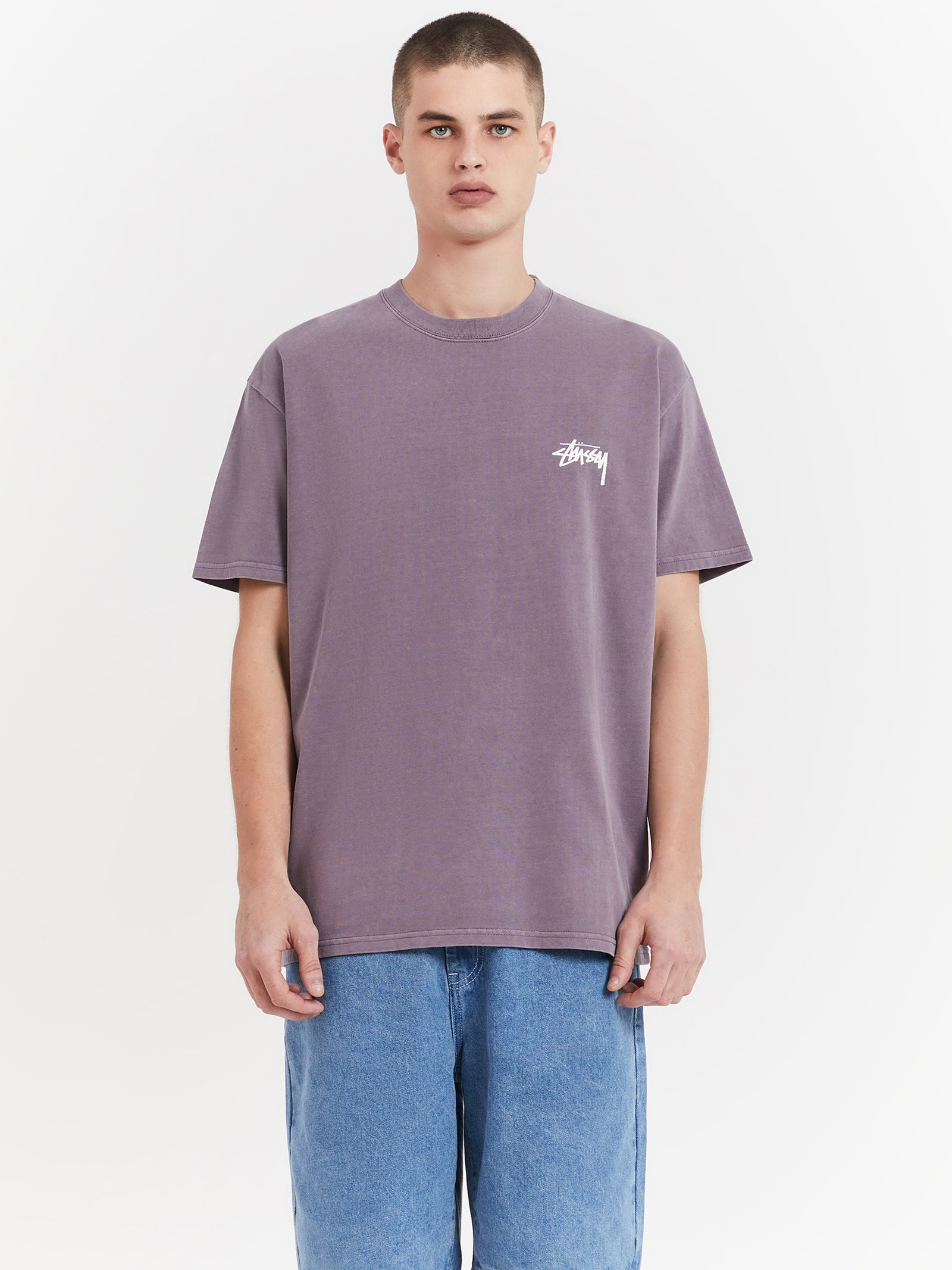 Great Future Heavyweight T-Shirt in Pigment Mauve