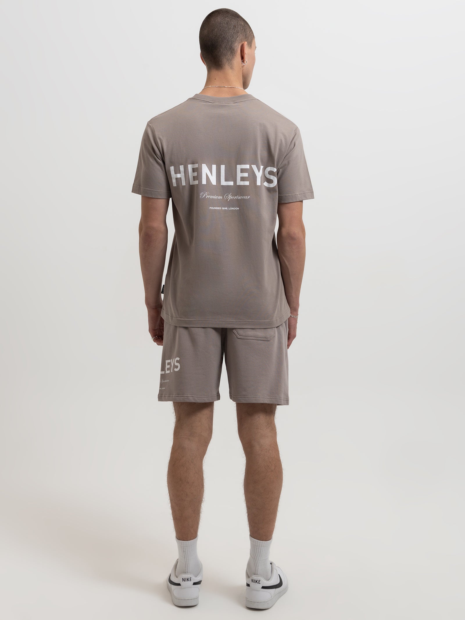 Contender Track Shorts in Pewter