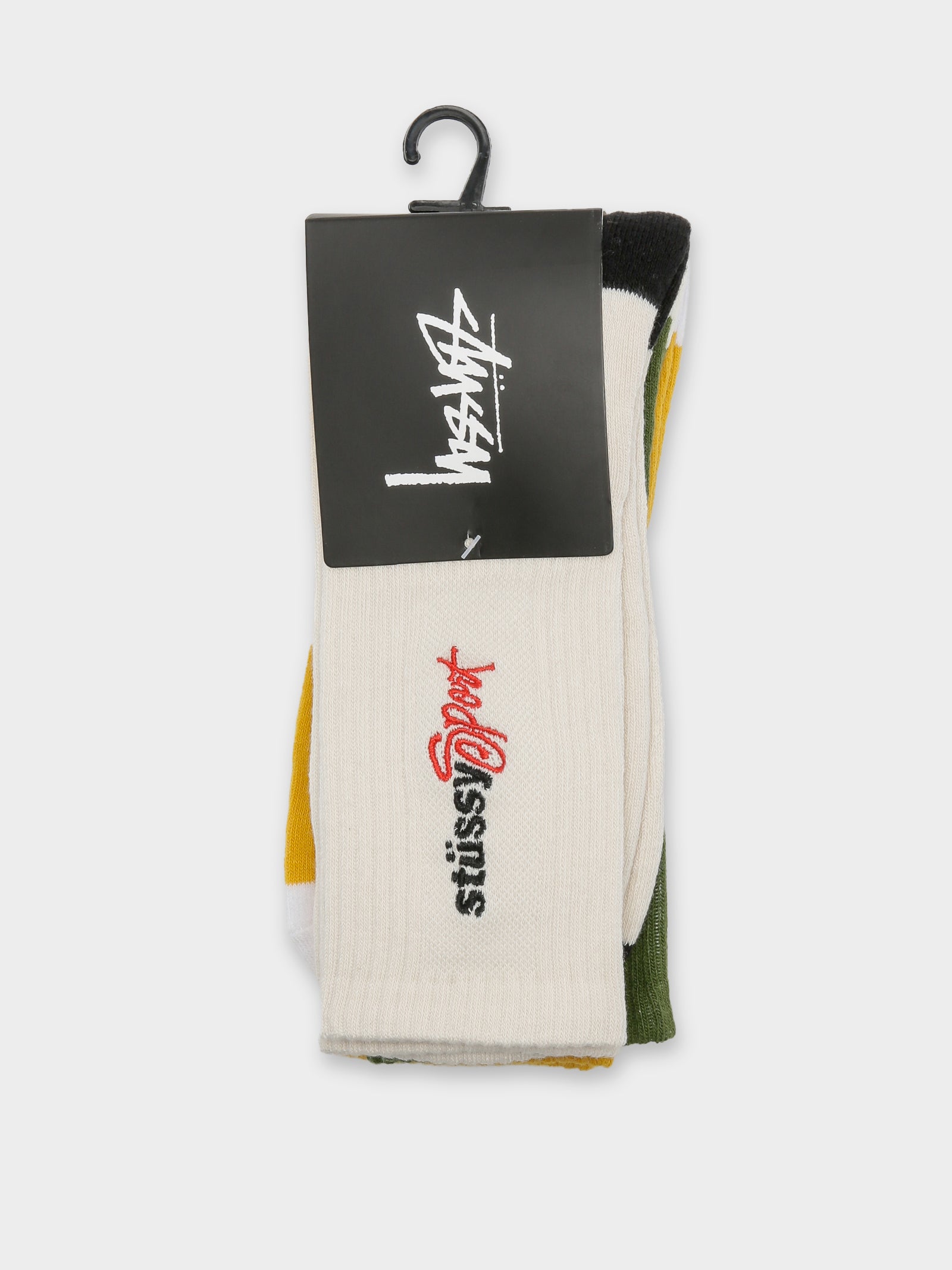 3 Pairs of Stussy Sport Socks in Multi