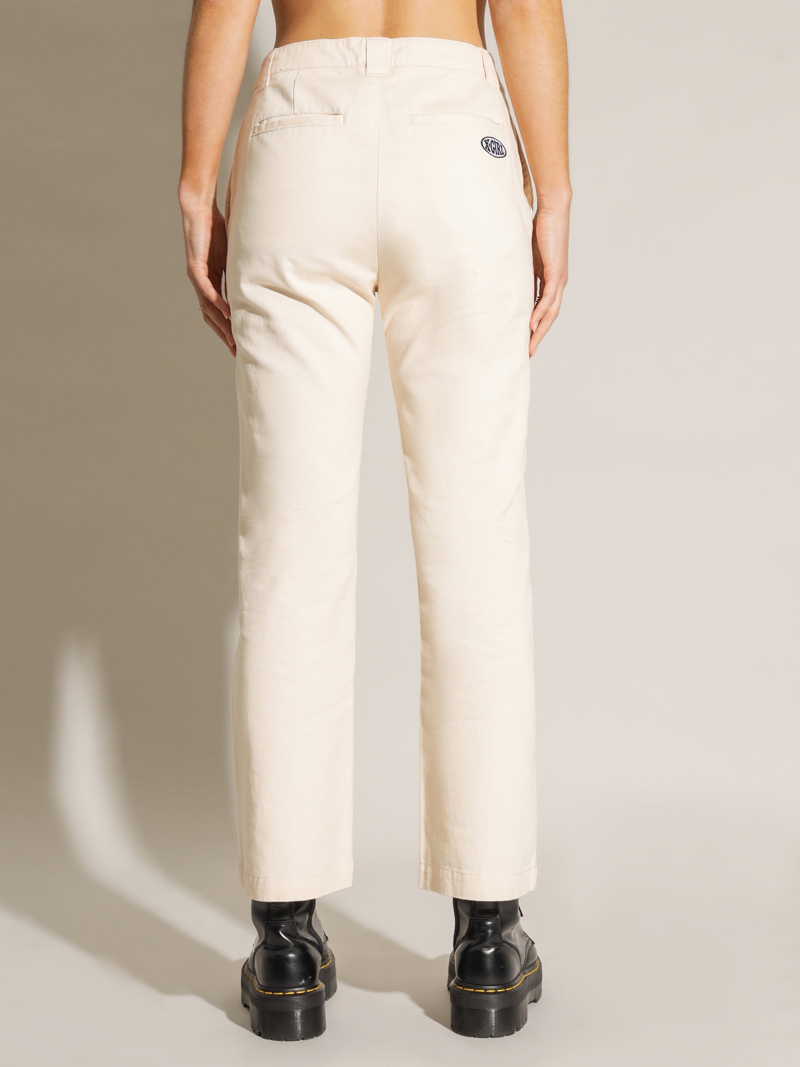 94 Flare Pants in Dove White