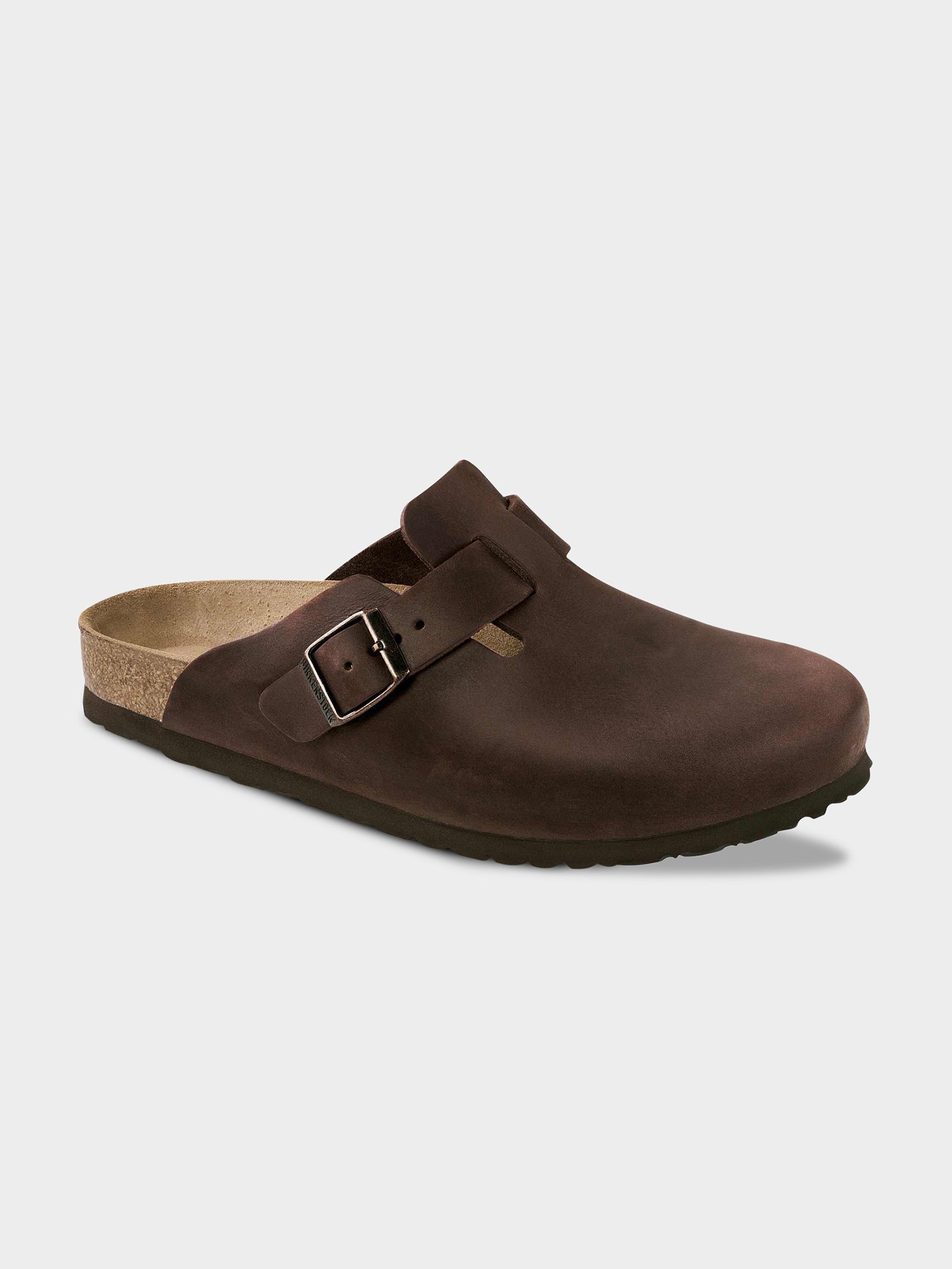 Unisex Boston Leather Clogs in Habana