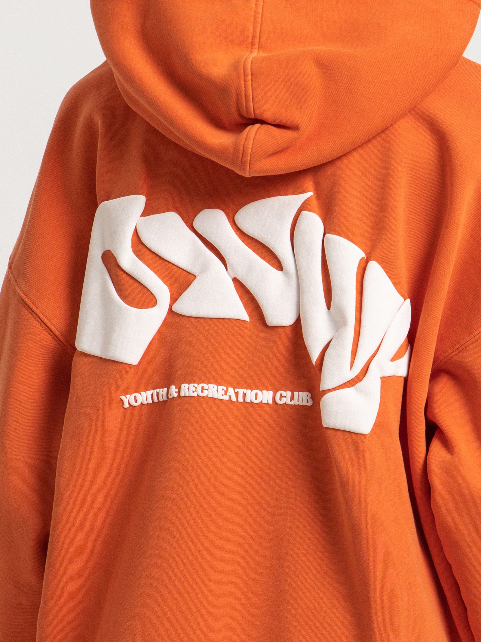 Owwy Origins Washed Hoodie in Pepper Orange