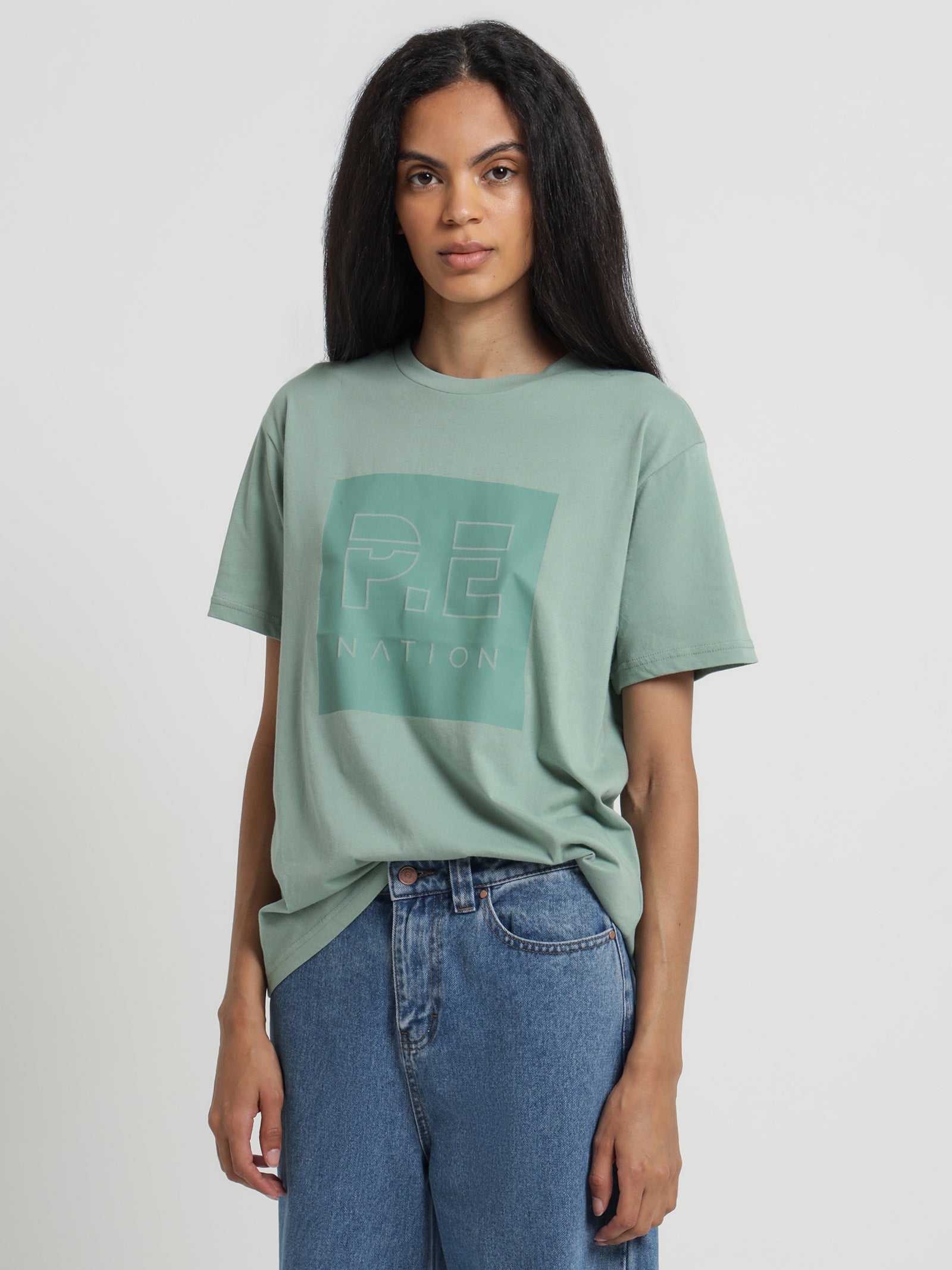 Arcade T-Shirt in Iceberg Green