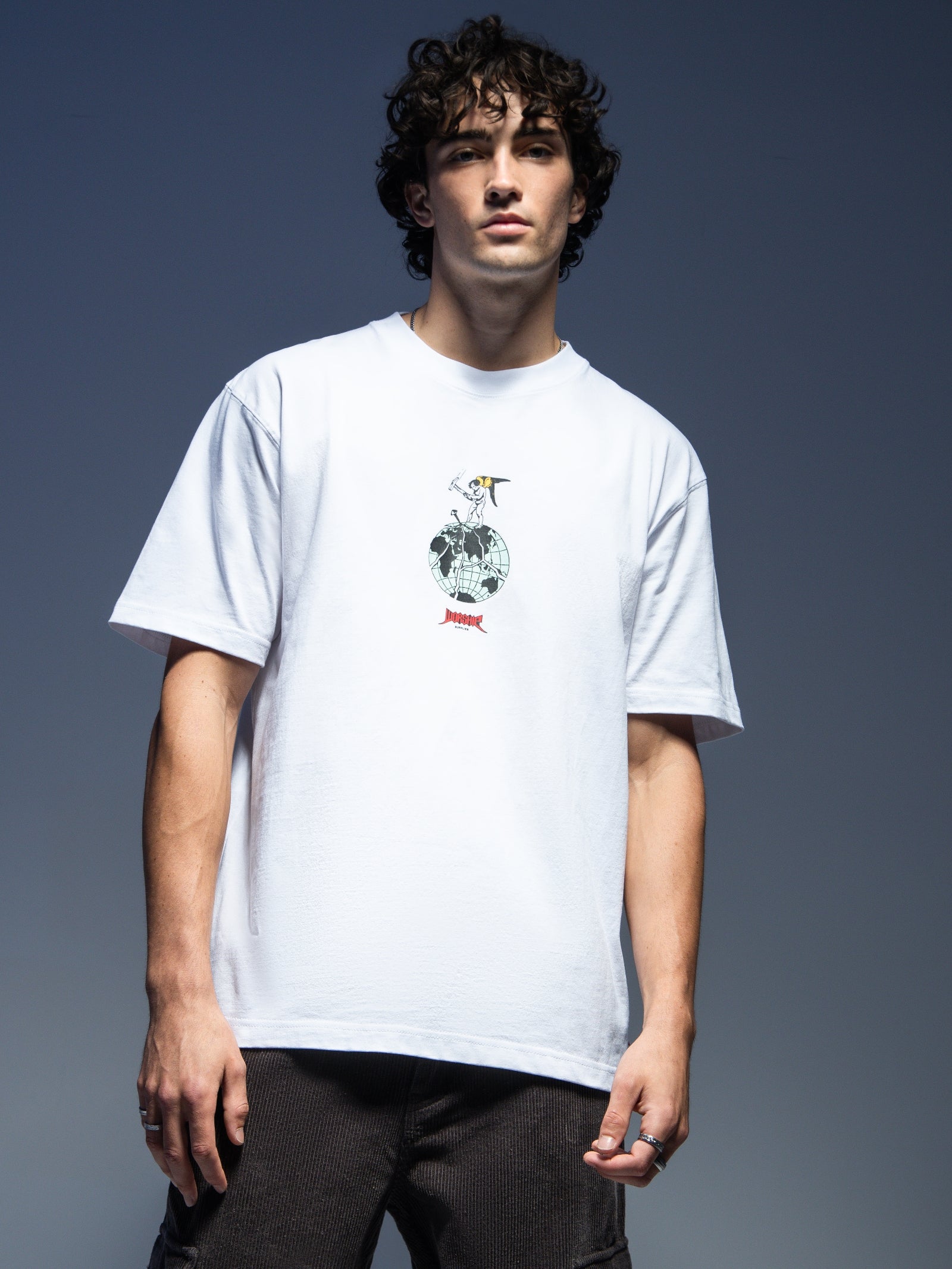 Damager T-Shirt in White