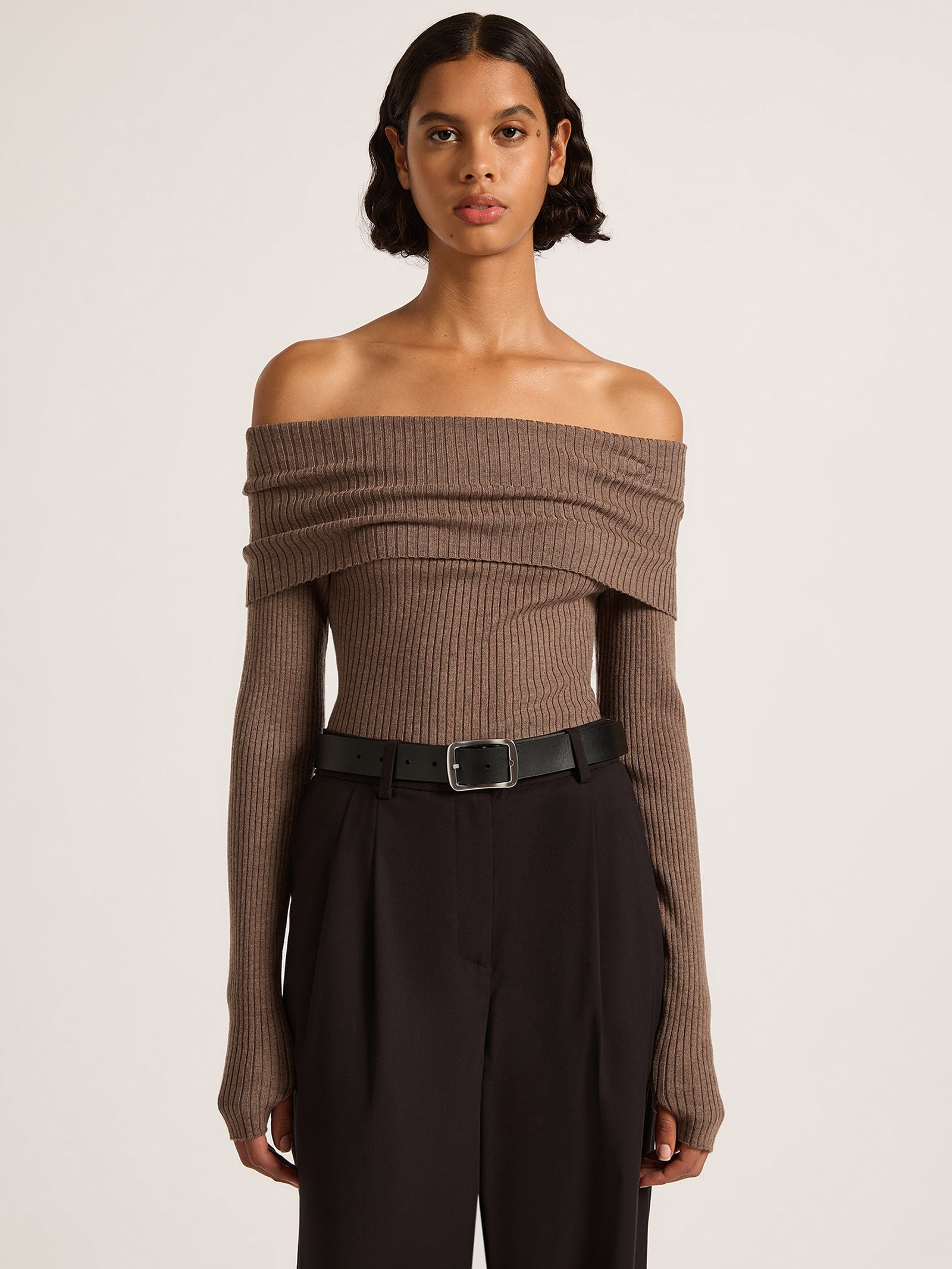 Krishna Off Shoulder Knit