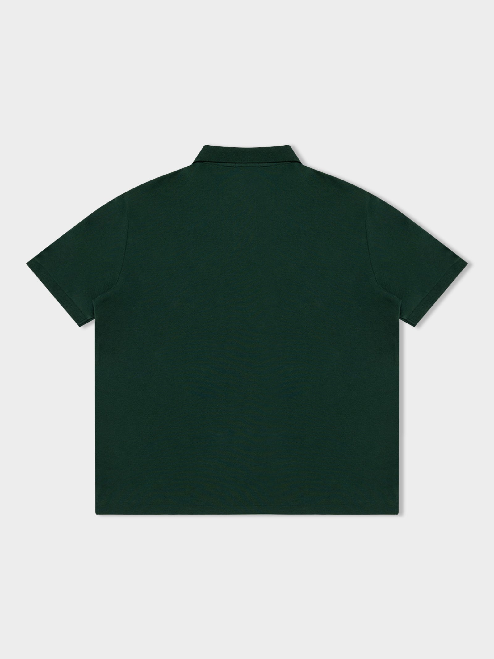 Classic Fit Mesh Polo Shirt in Green