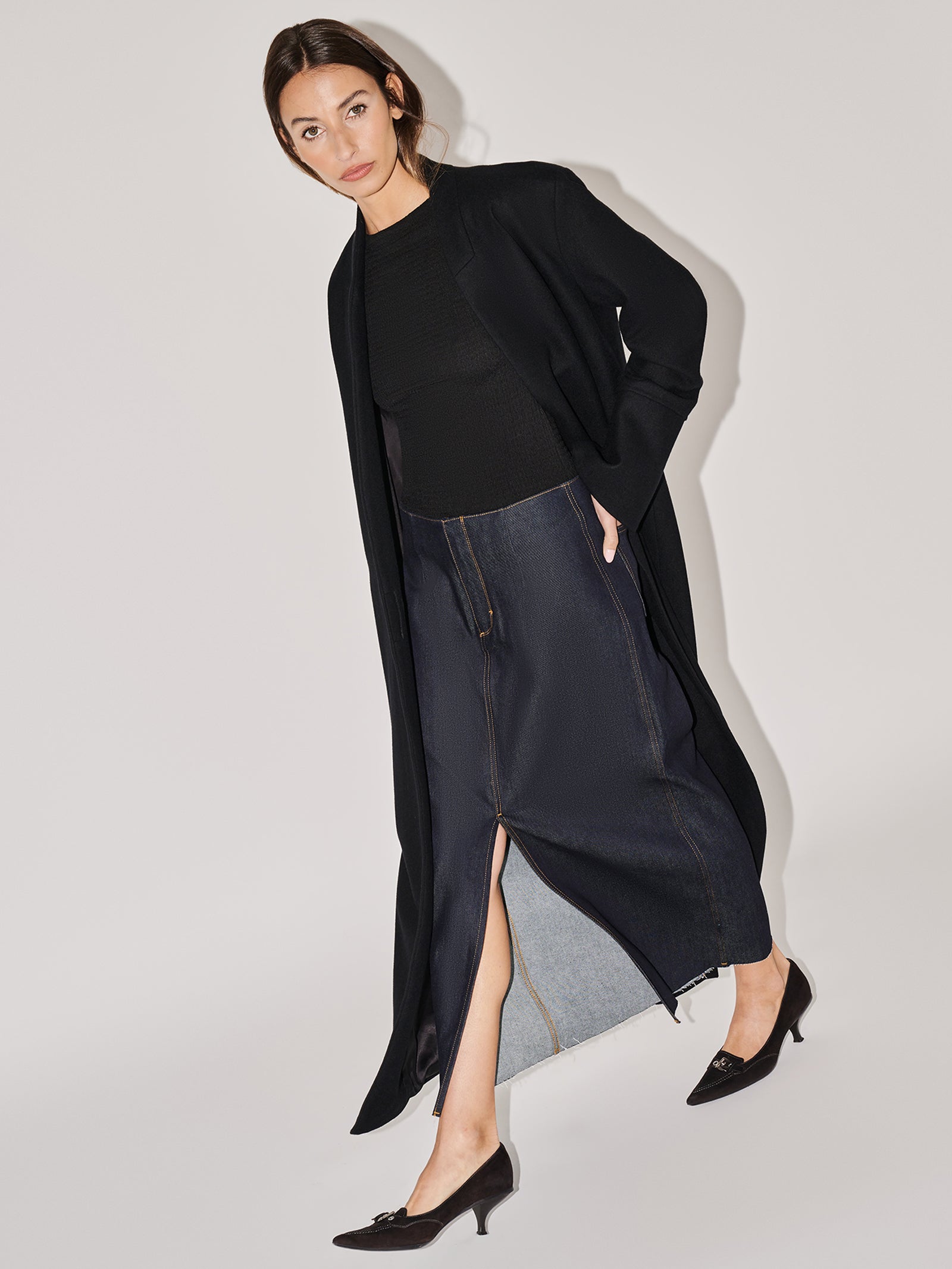 Recut Maxi Skirt Resonate