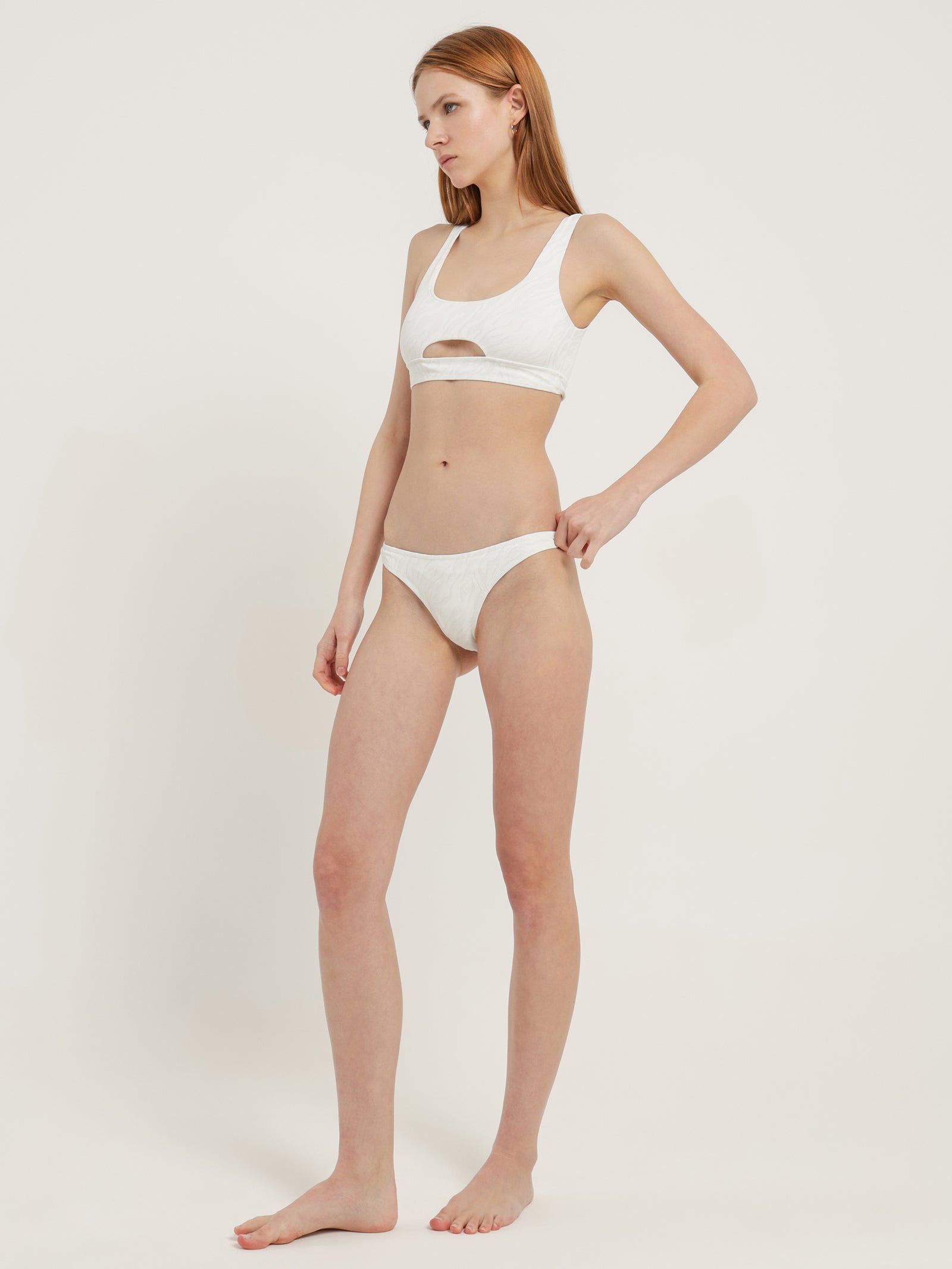 Classic Cheeky Bikini Brief in Off White