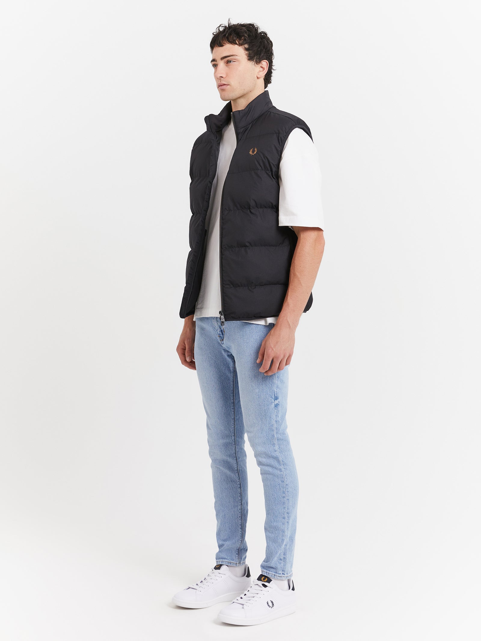 Insulated Gilet in Black