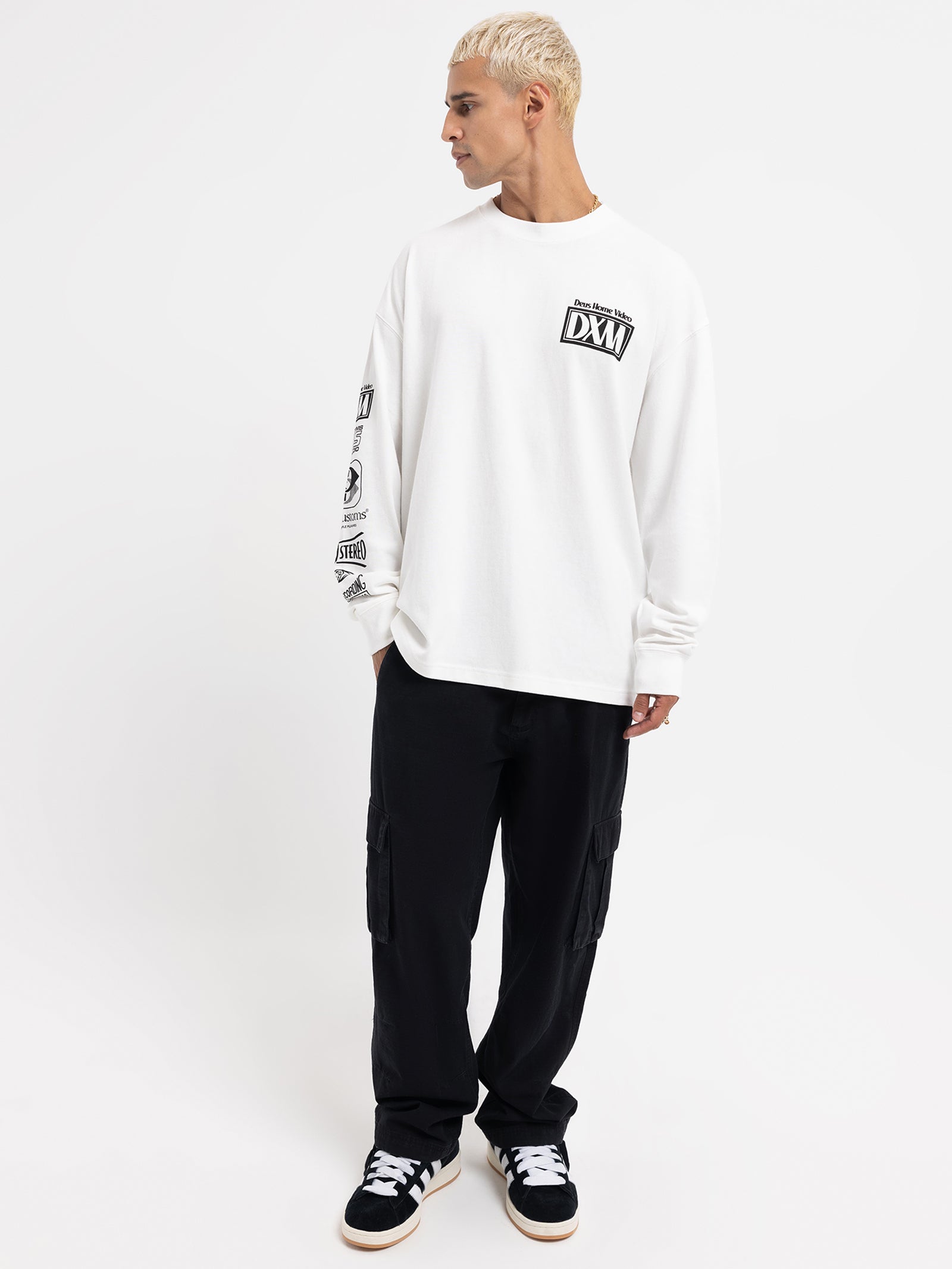 Cinematic Static Long Sleeve T-Shirt