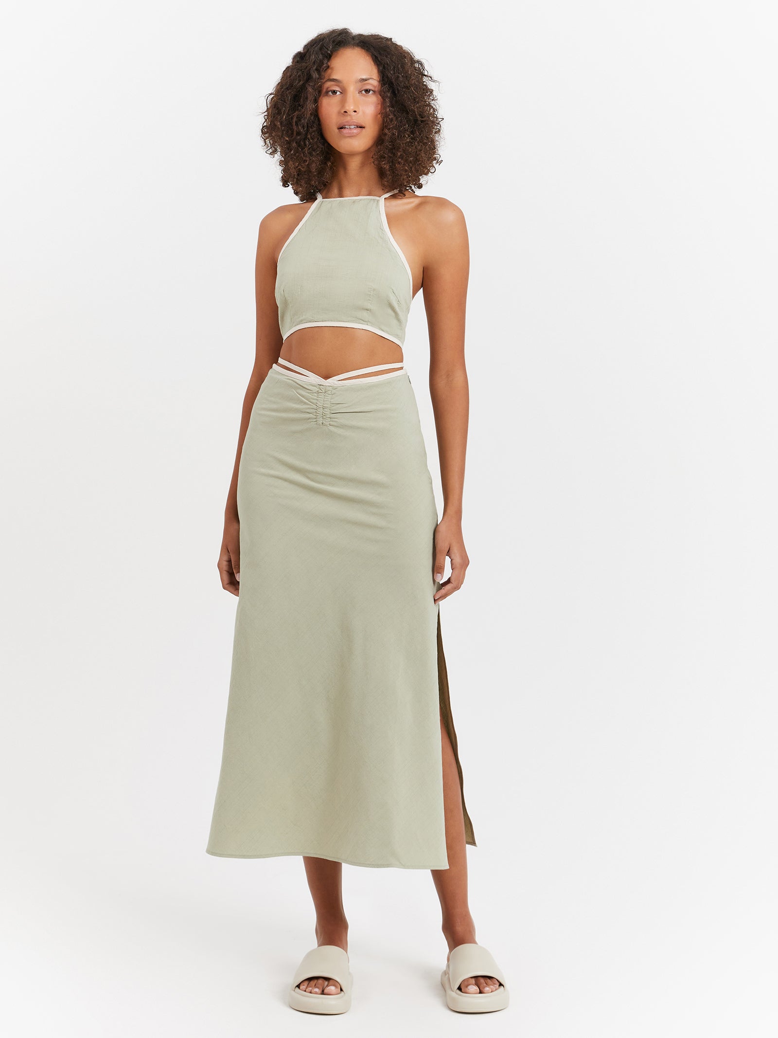 Desiree Skirt in Tea Tree