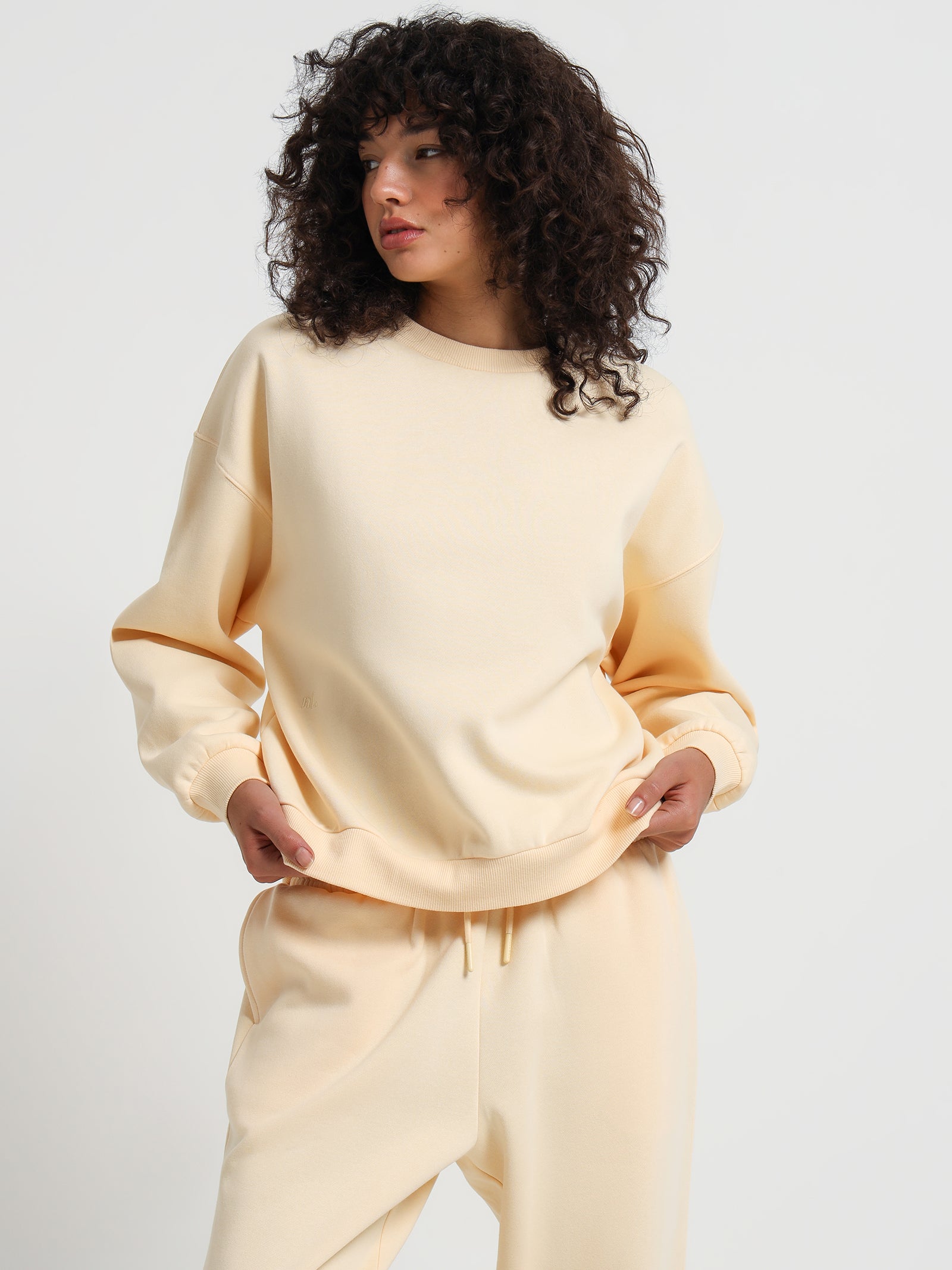 Carter Curated Sweater in Custard