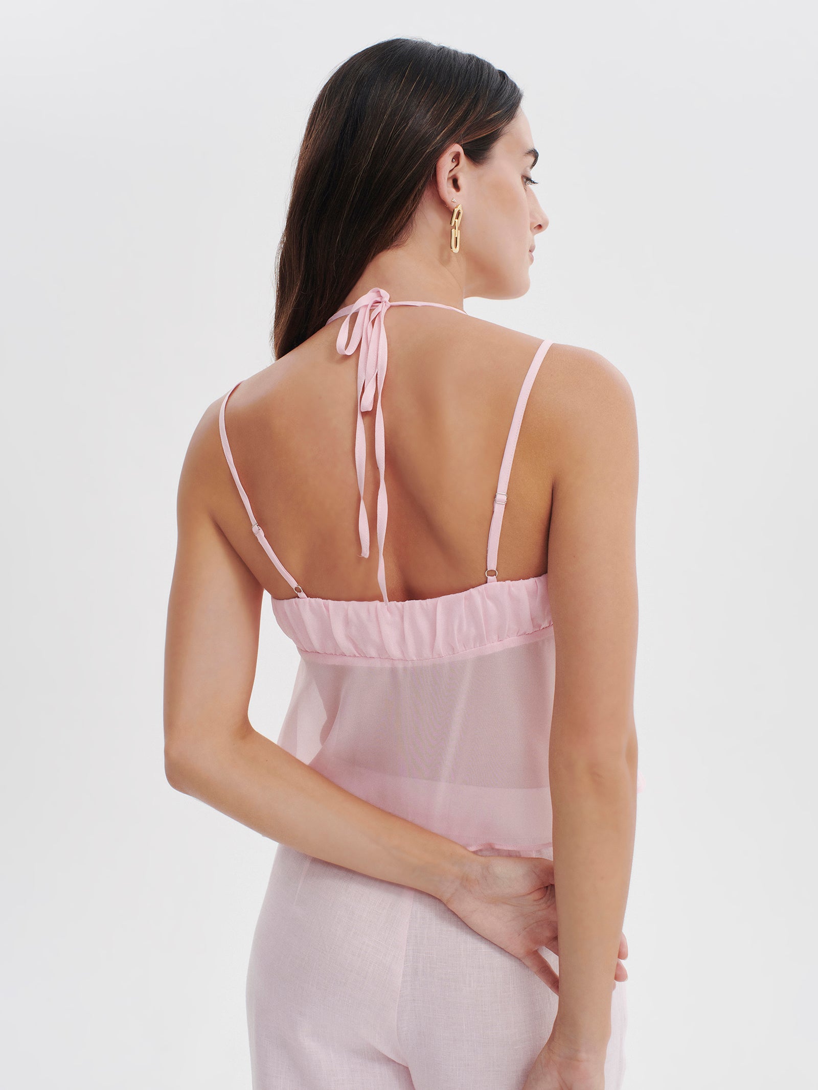 Natalia Top in Ballet Pink