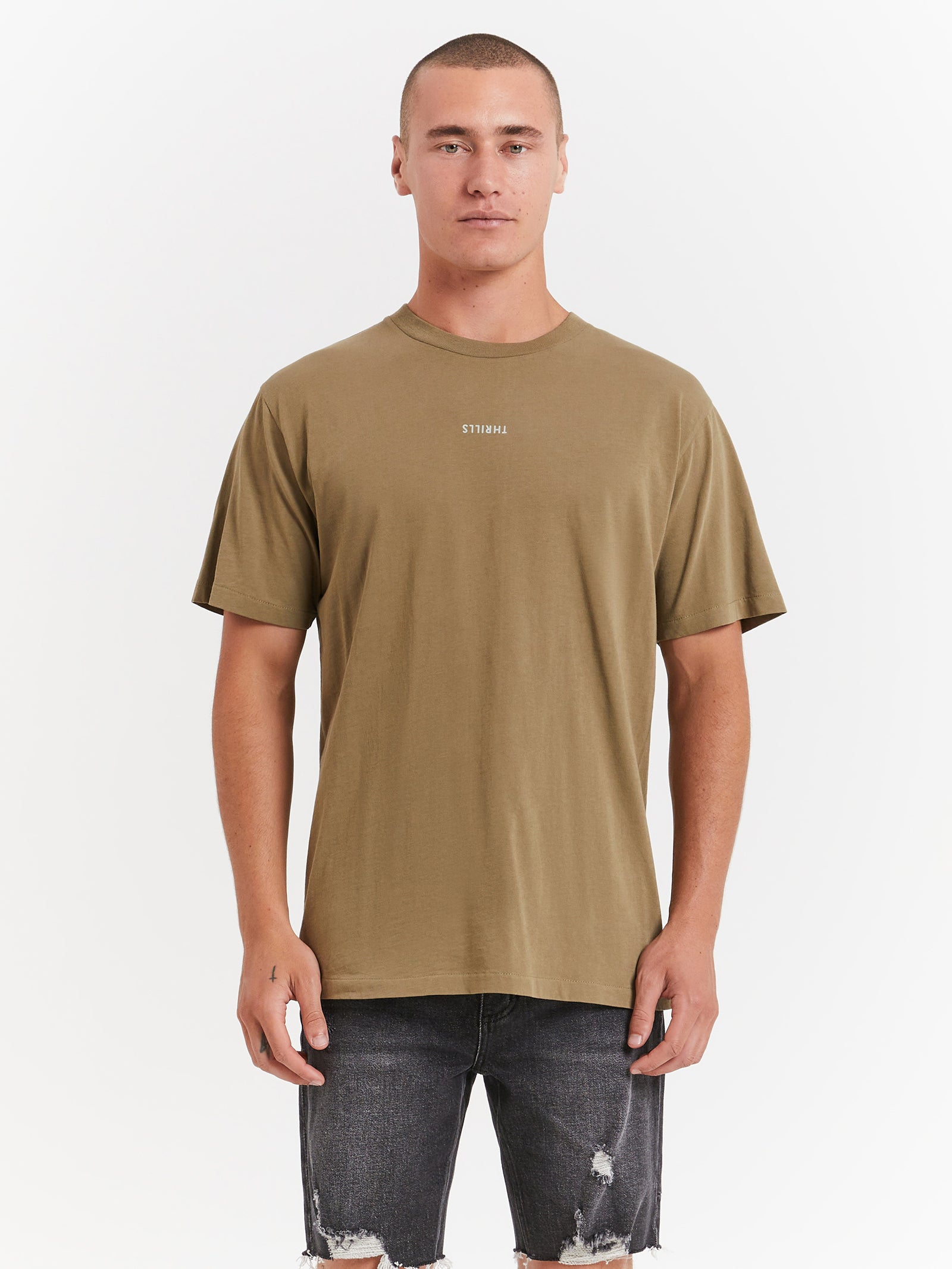 Minimal Thrills Merch Fit T-Shirt in Aloe