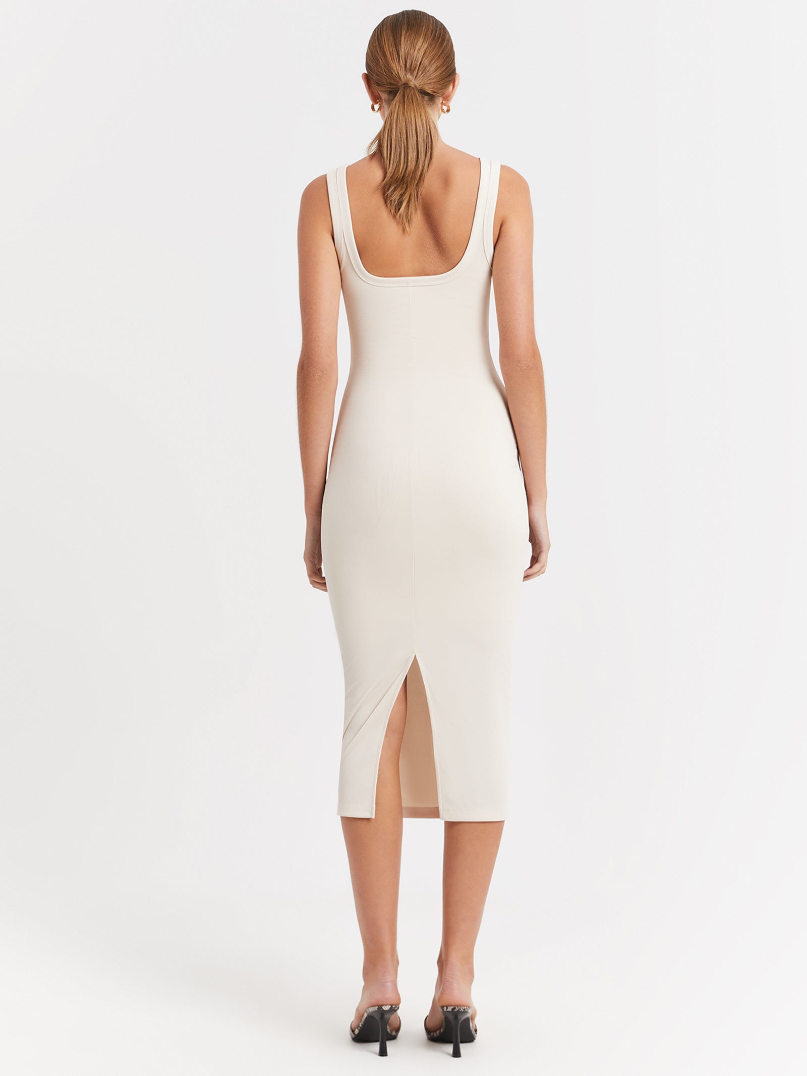 Imani Rib Midi Dress