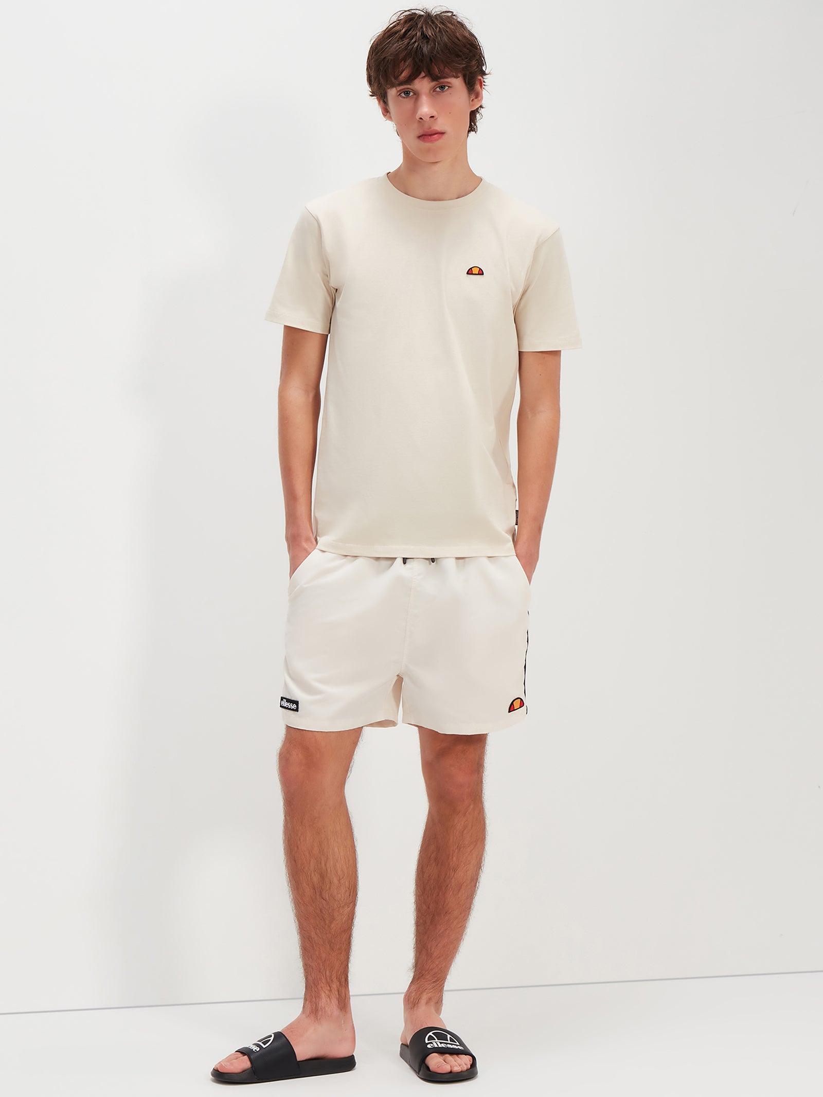 Dem Slackers Swim Short Off White