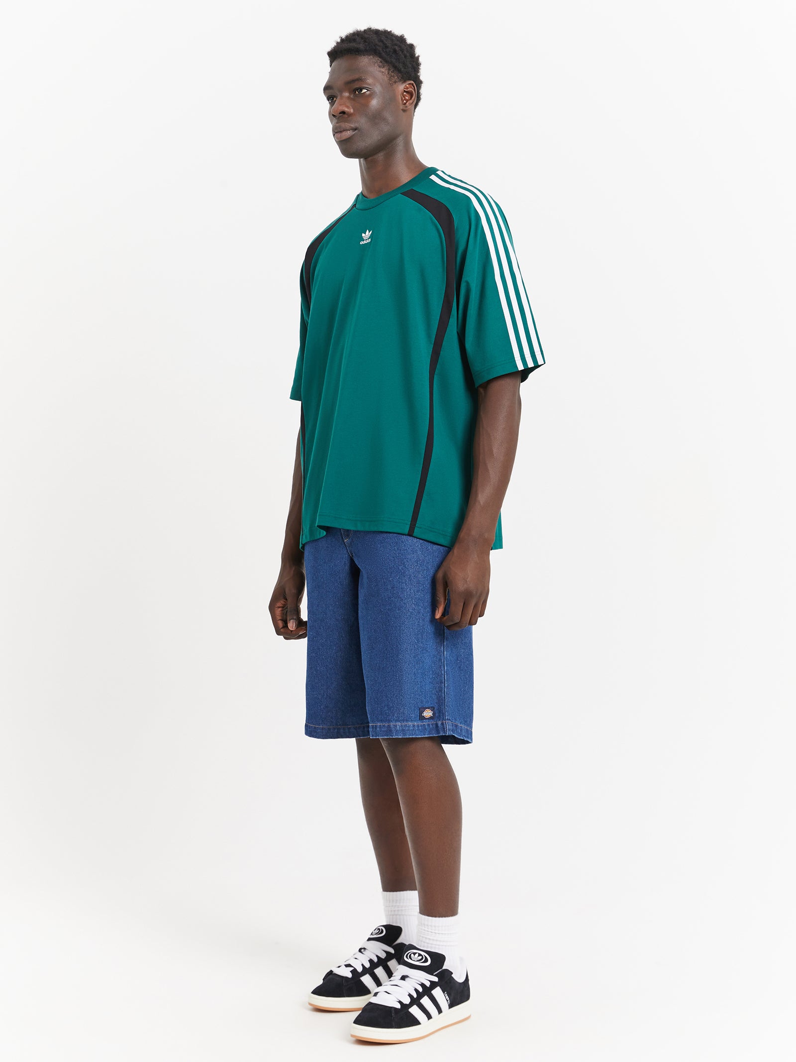 Oversized T-Shirt in Collegiate Green