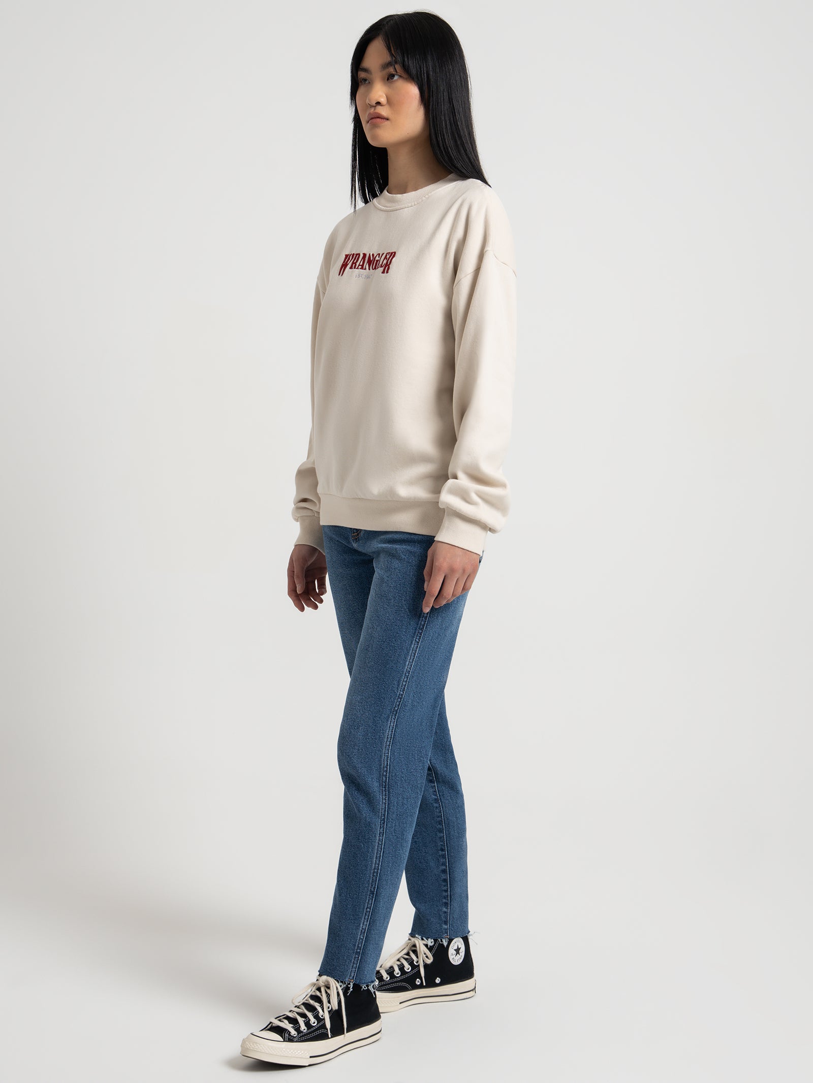 Slouch Sweat in Ecru