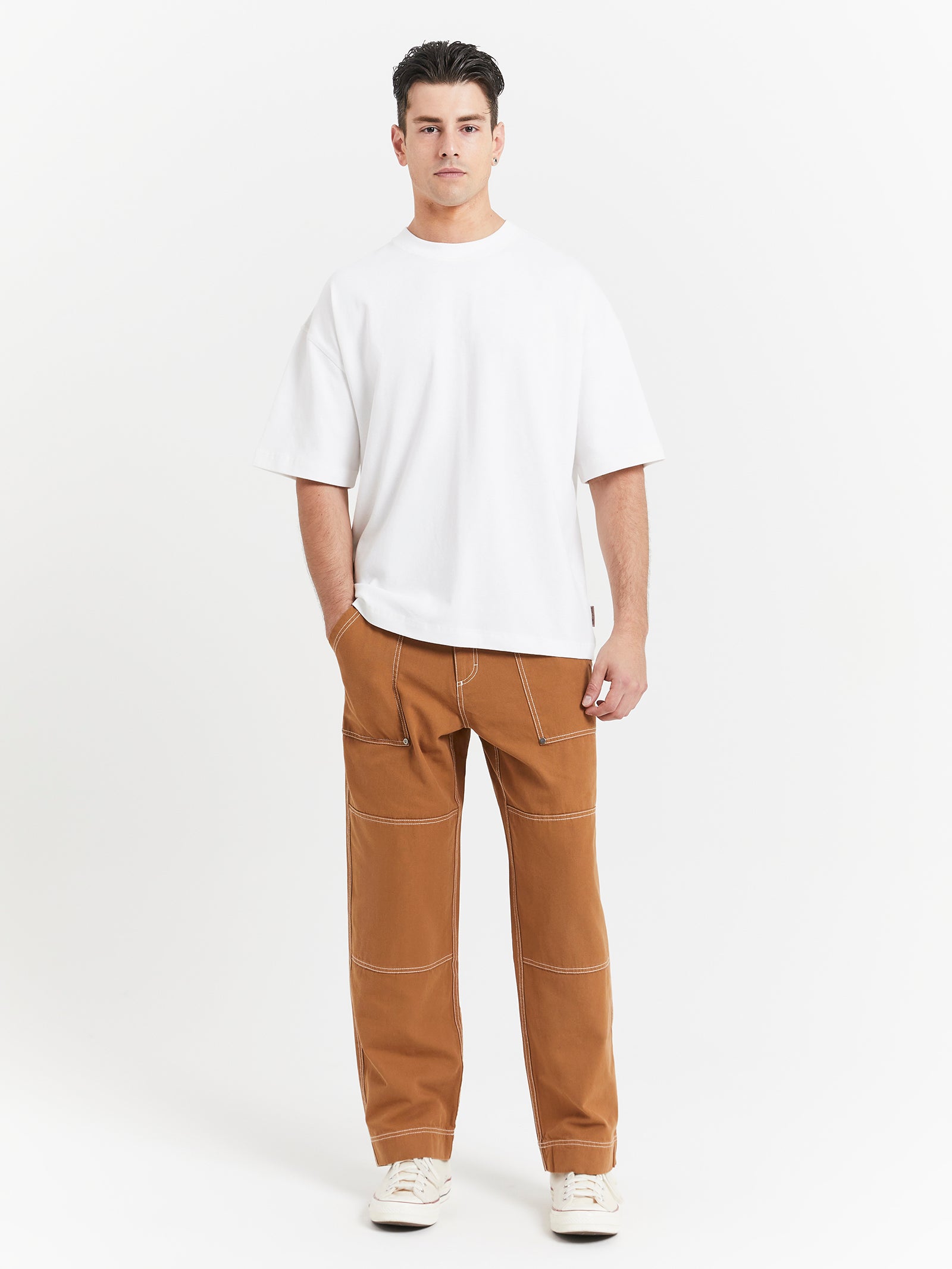 Desolate Utility Pants in Sepia