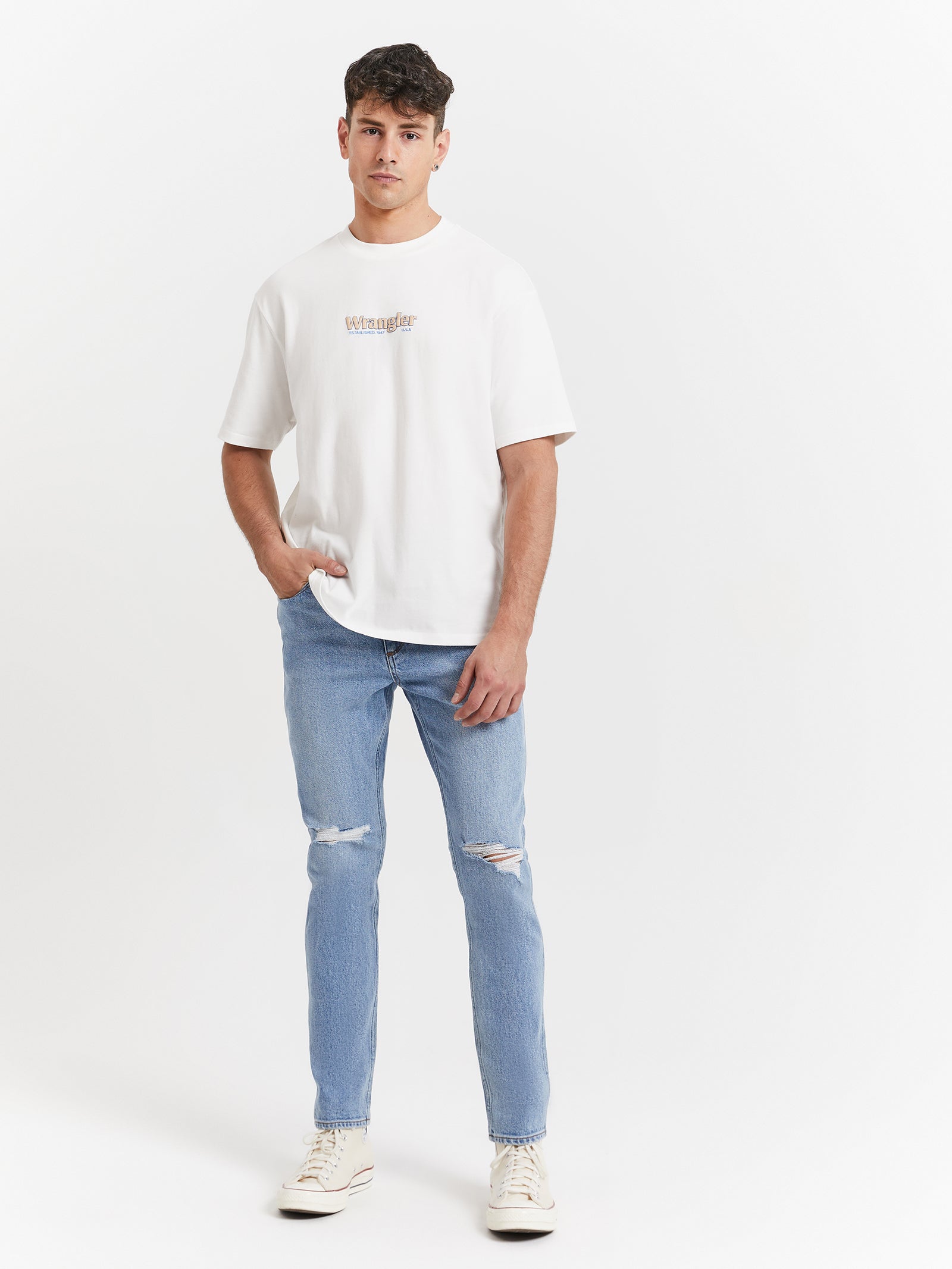 Modello Slacker T-Shirt in Vintage White