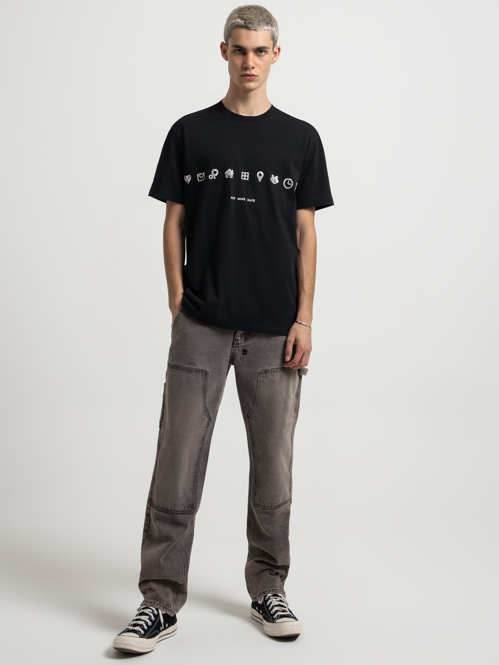 Ikonik Kash T-Shirt in Black