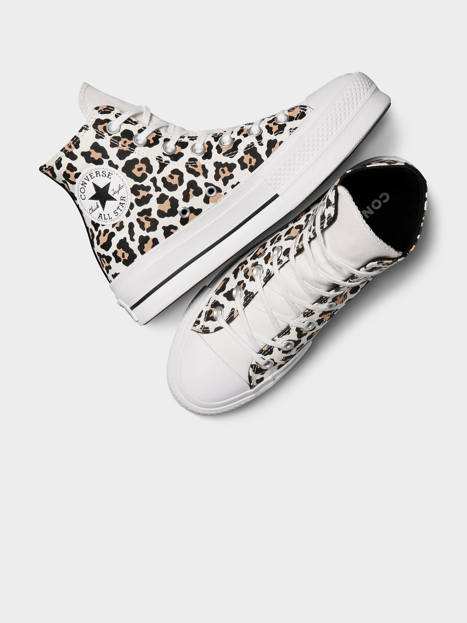 Unisex Chuck Taylor All Star Lift Sneakers in Leopard Love