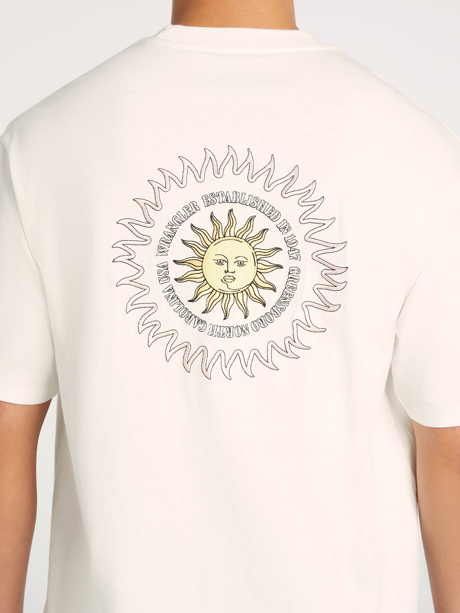 Sunray Slacker T-Shirt in Vintage White