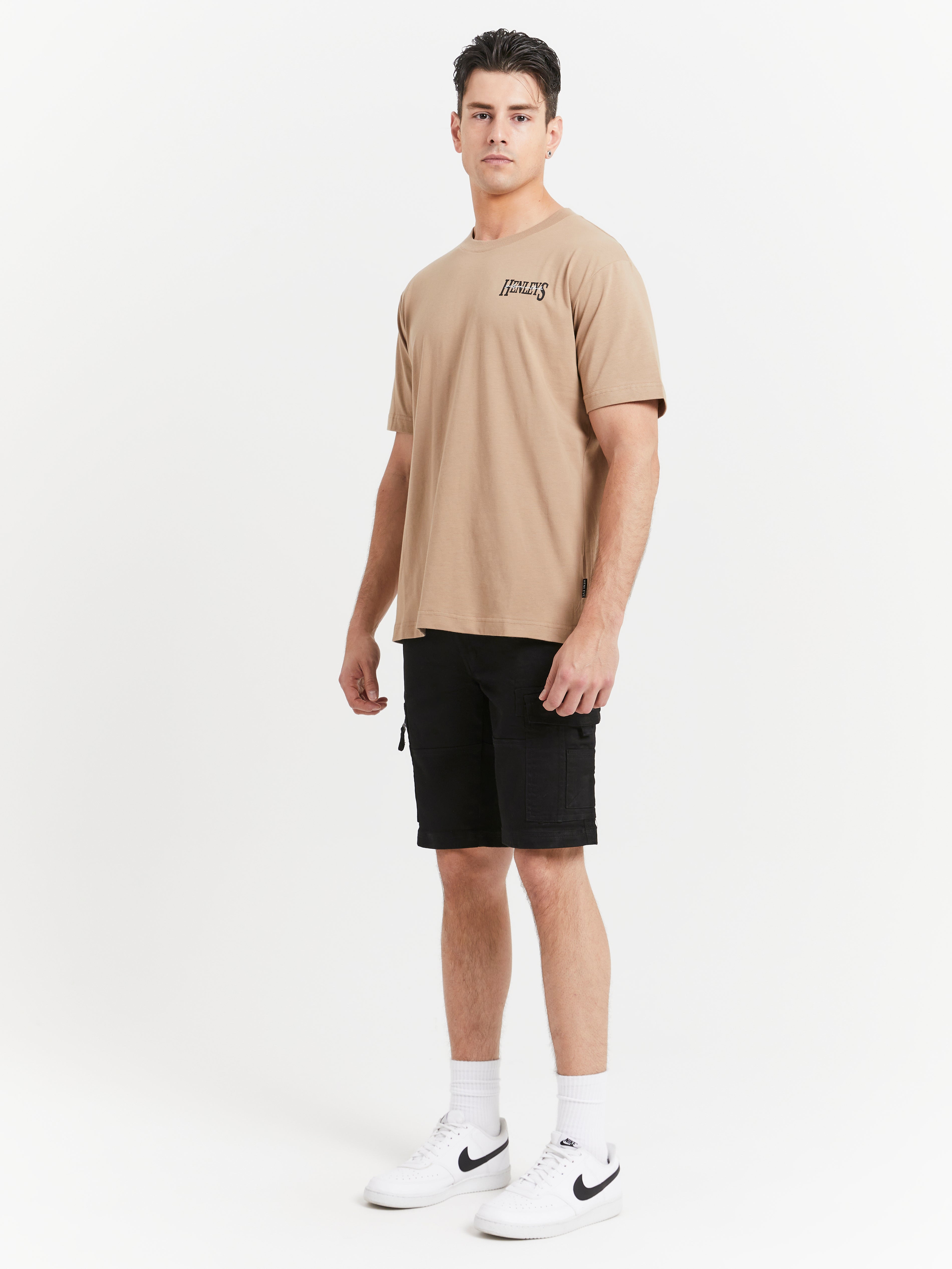 Panoramic T-Shirt in Desert Sand