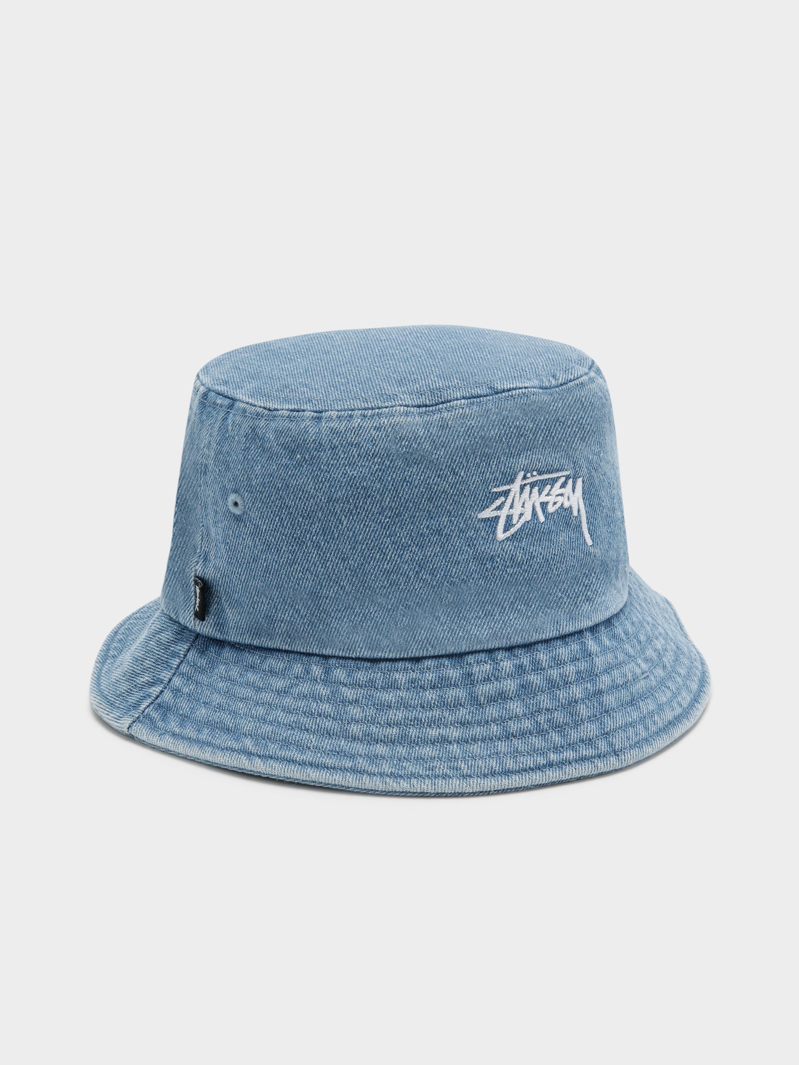 Stock Bucket Hat in Denim